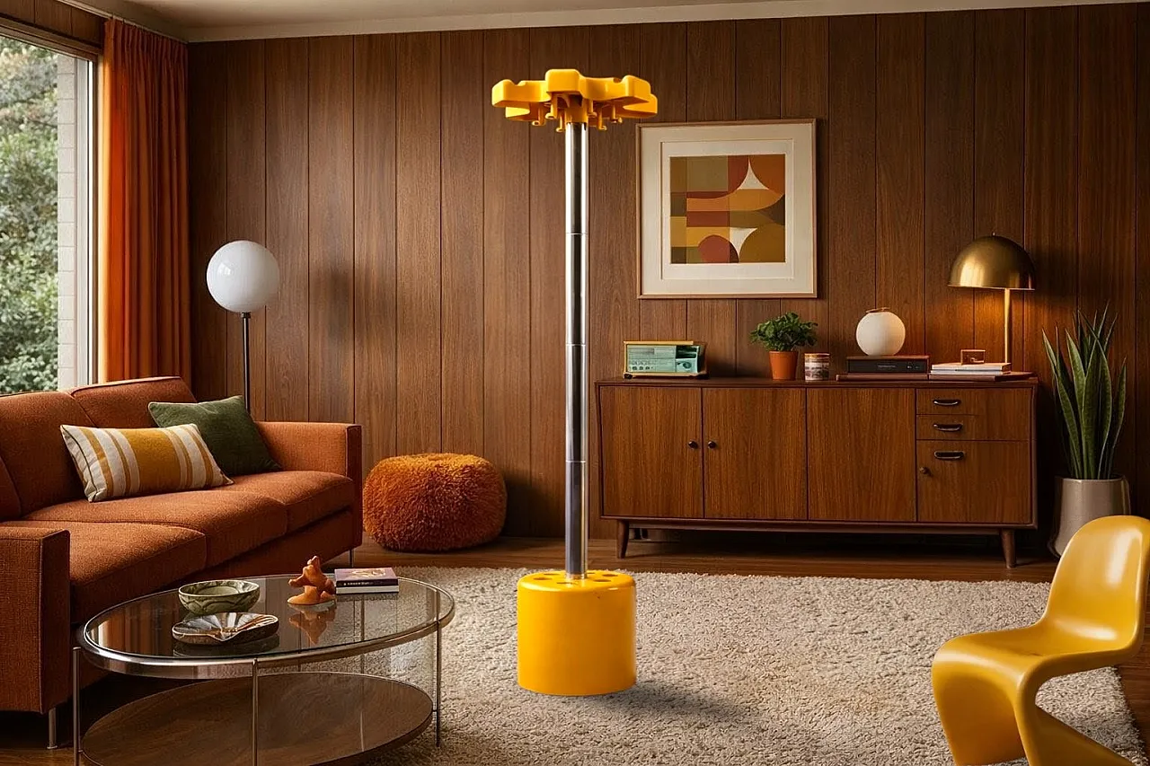 Appendiabiti modello Vip di Lucchi & Orlandini per Velca, anni '70 1