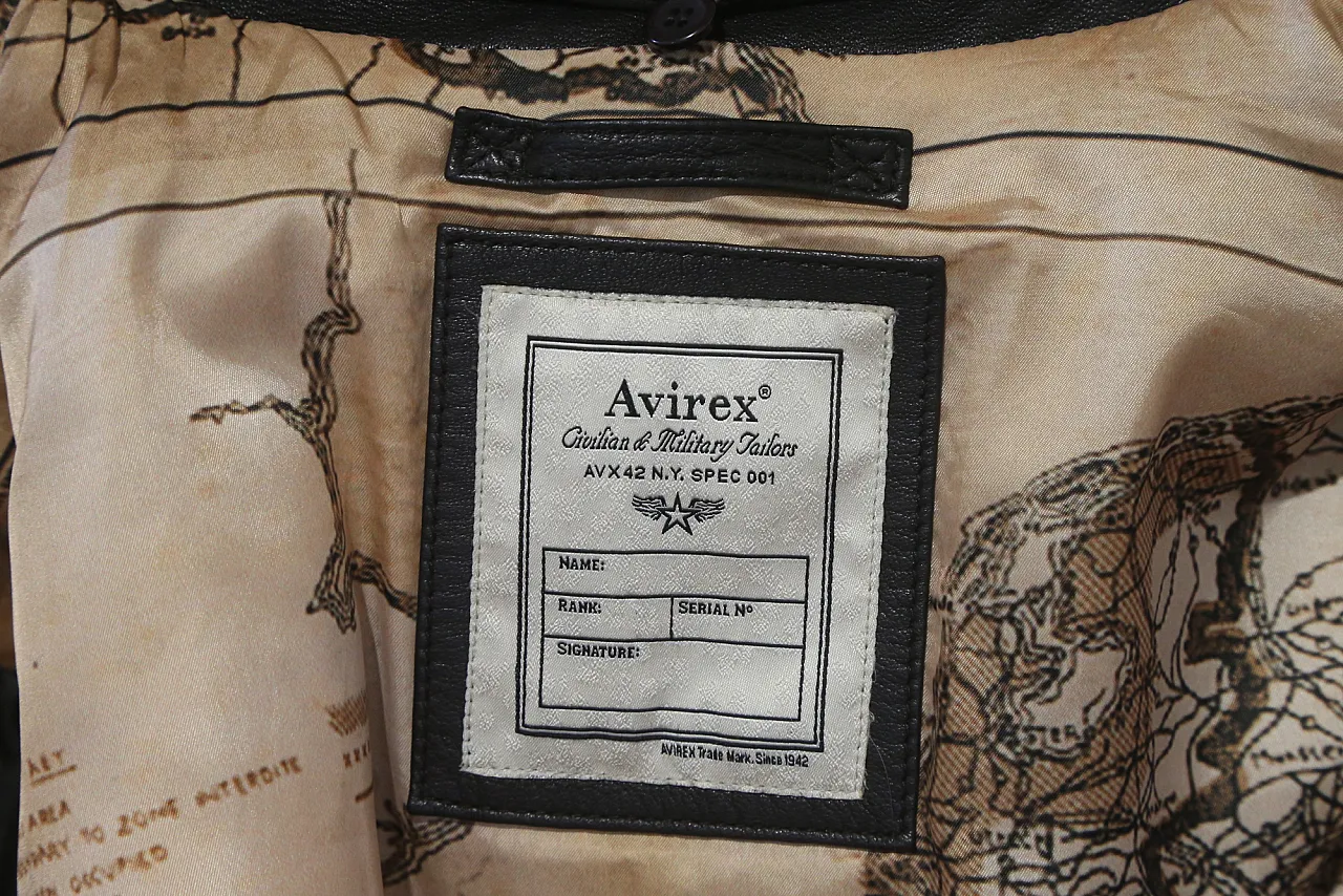 Flying Jacket G-1 TOP GUN no flag giacca pelle Avirex, 2000 22