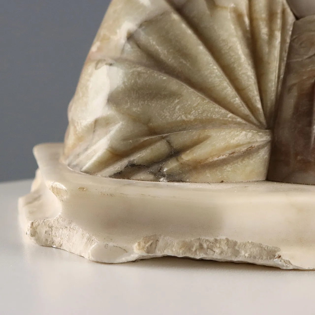 Half-length portrait of a young woman in marble & breach, 20th century 6