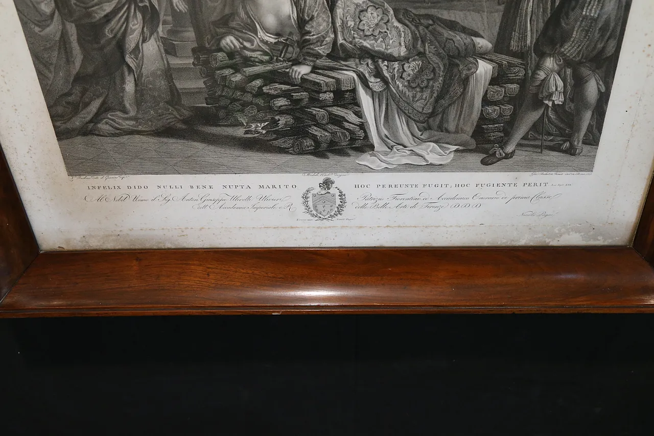 Etching suicide Dido Guercino Balestra Battisti Pagani, 1813 17