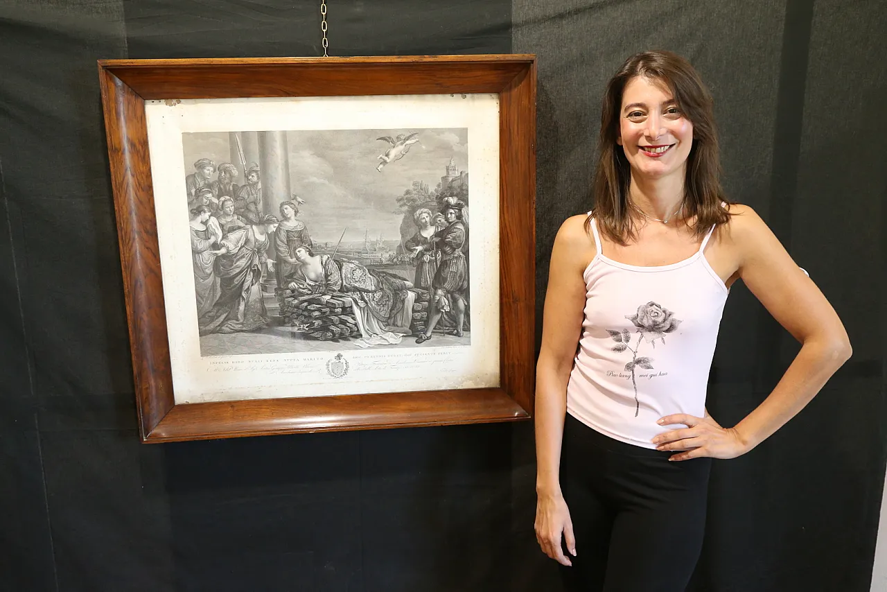 Etching suicide Dido Guercino Balestra Battisti Pagani, 1813 19