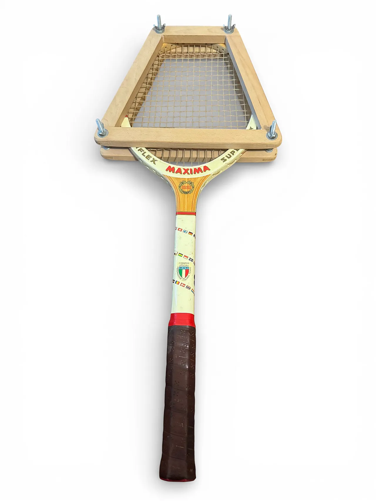 Racchetta da tennis Maxima Superflex Torneo, anni '70 5