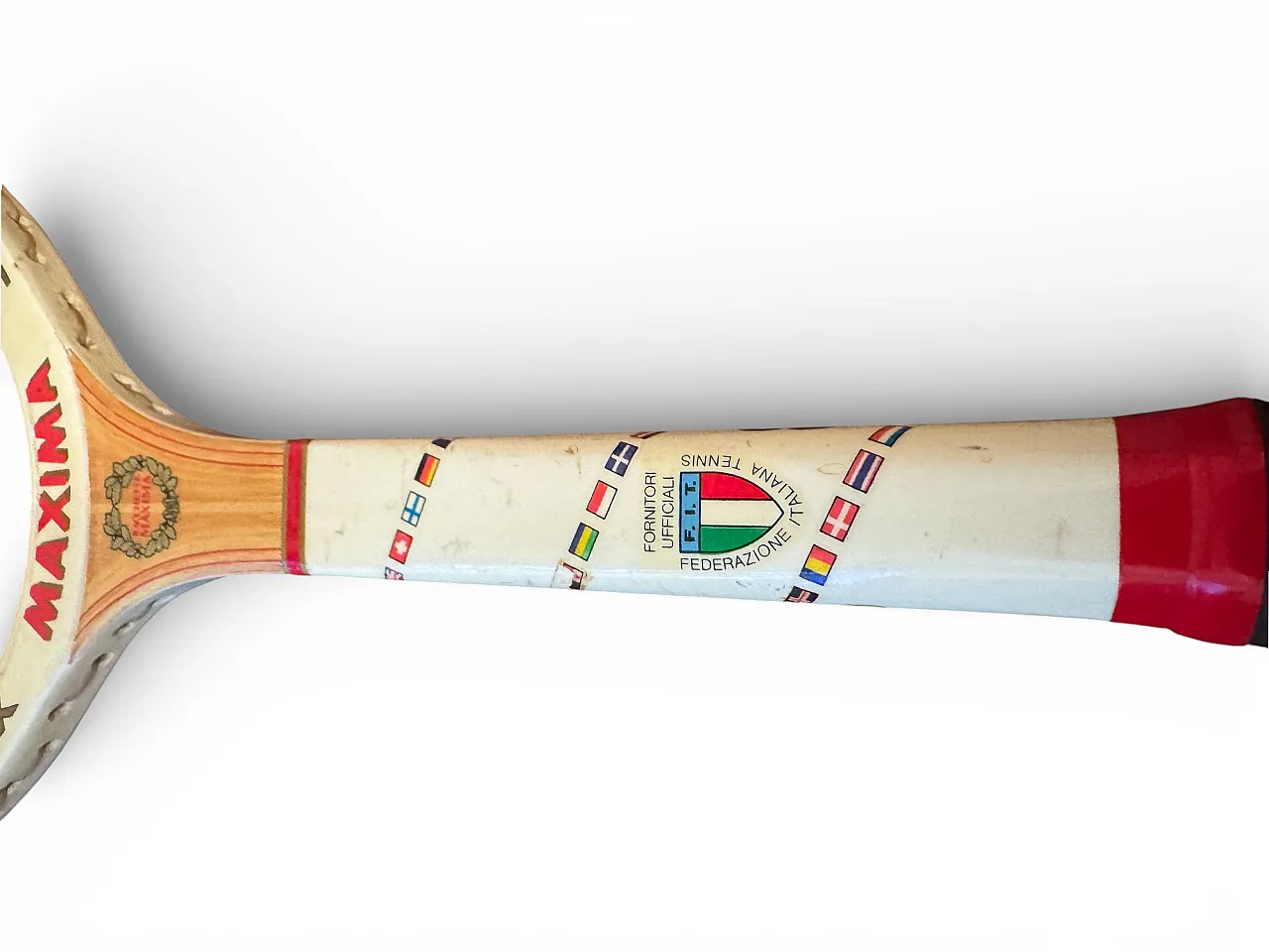 Racchetta da tennis Maxima Superflex Torneo, anni '70 6