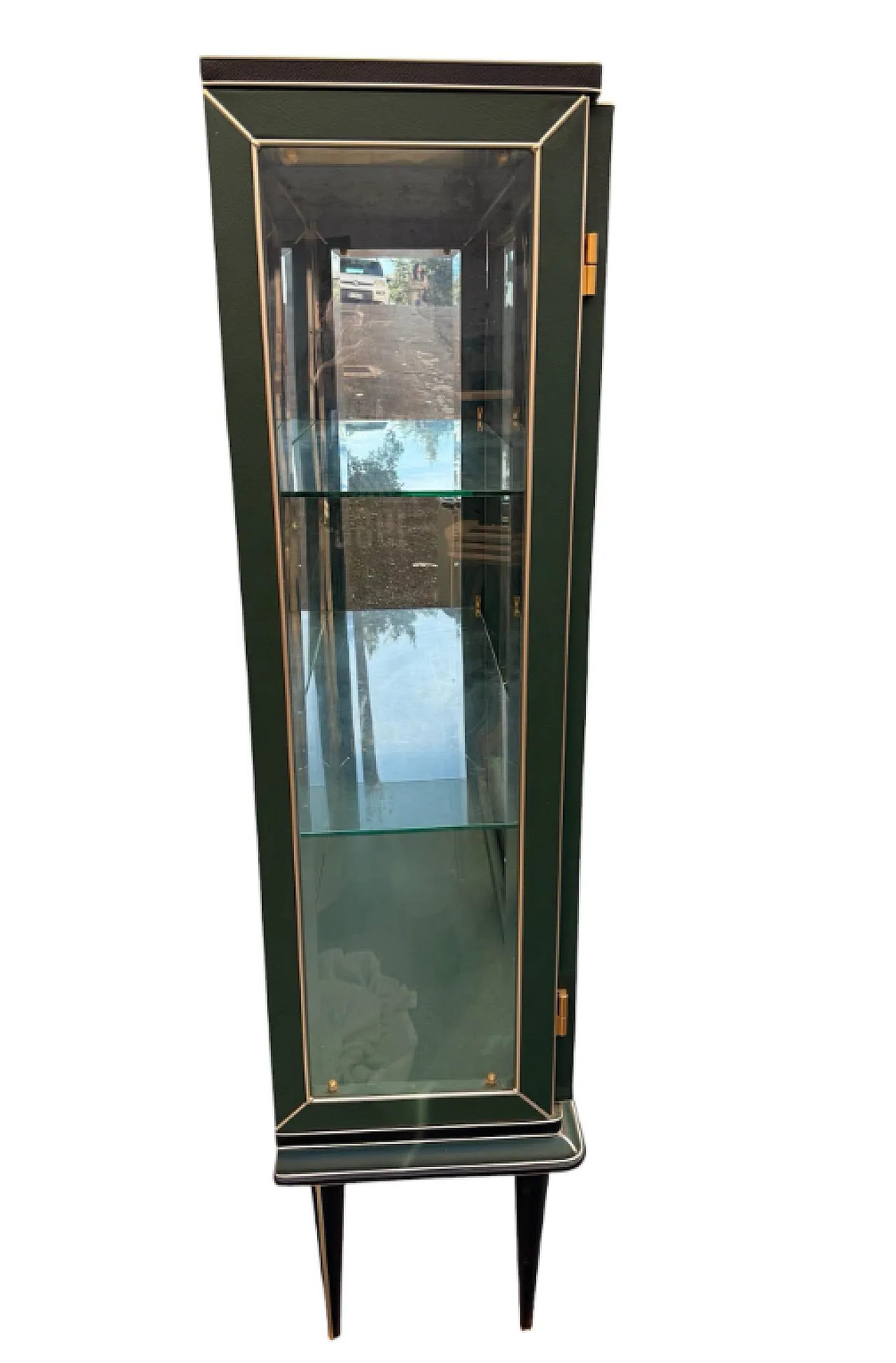 Wooden display case by Umberto Mascagni, 1950s 4