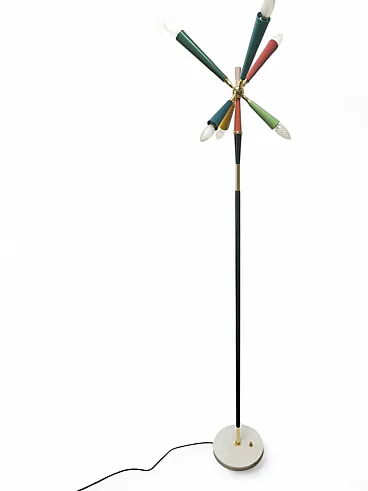 Sputnik floor lamp by Stilnovo, 1960s
