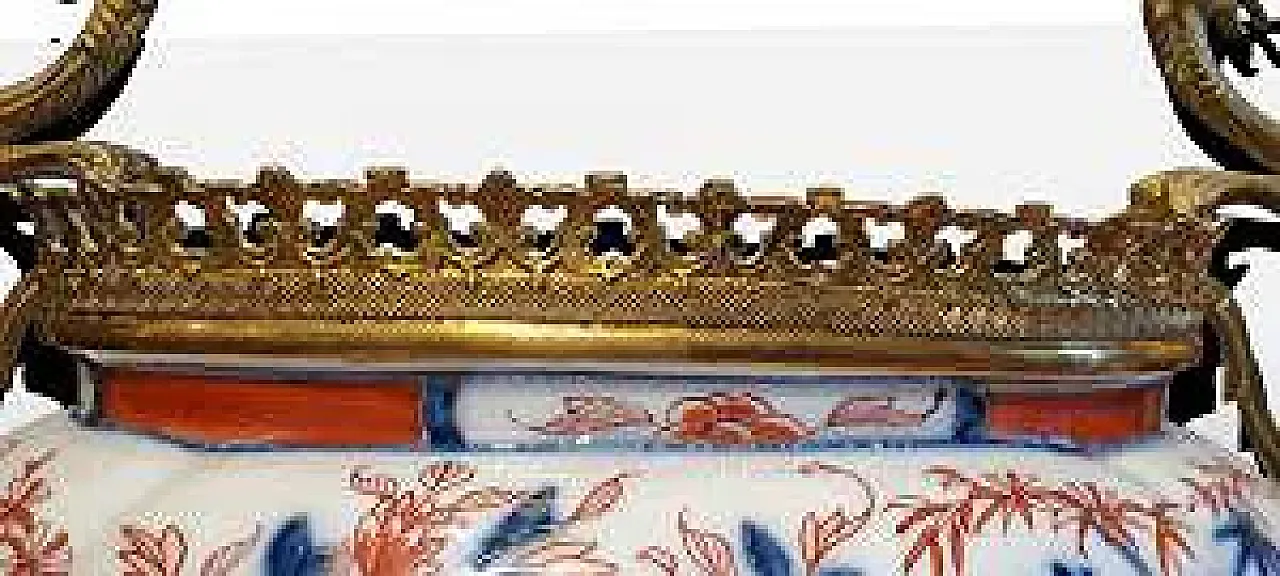 Centrotavola in porcellana giapponese Imari, '800 4