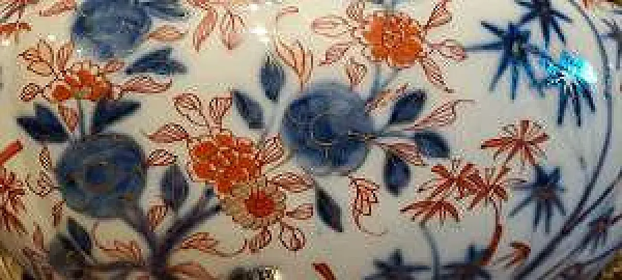 Centrotavola in porcellana giapponese Imari, '800 6