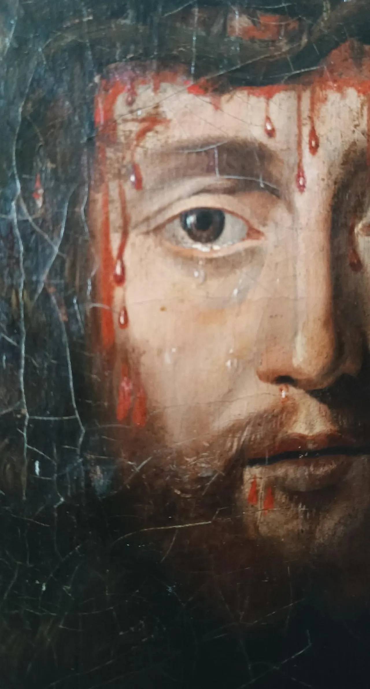 The Holy Face of Jesus Christ, oil on canvas, 17th century 3