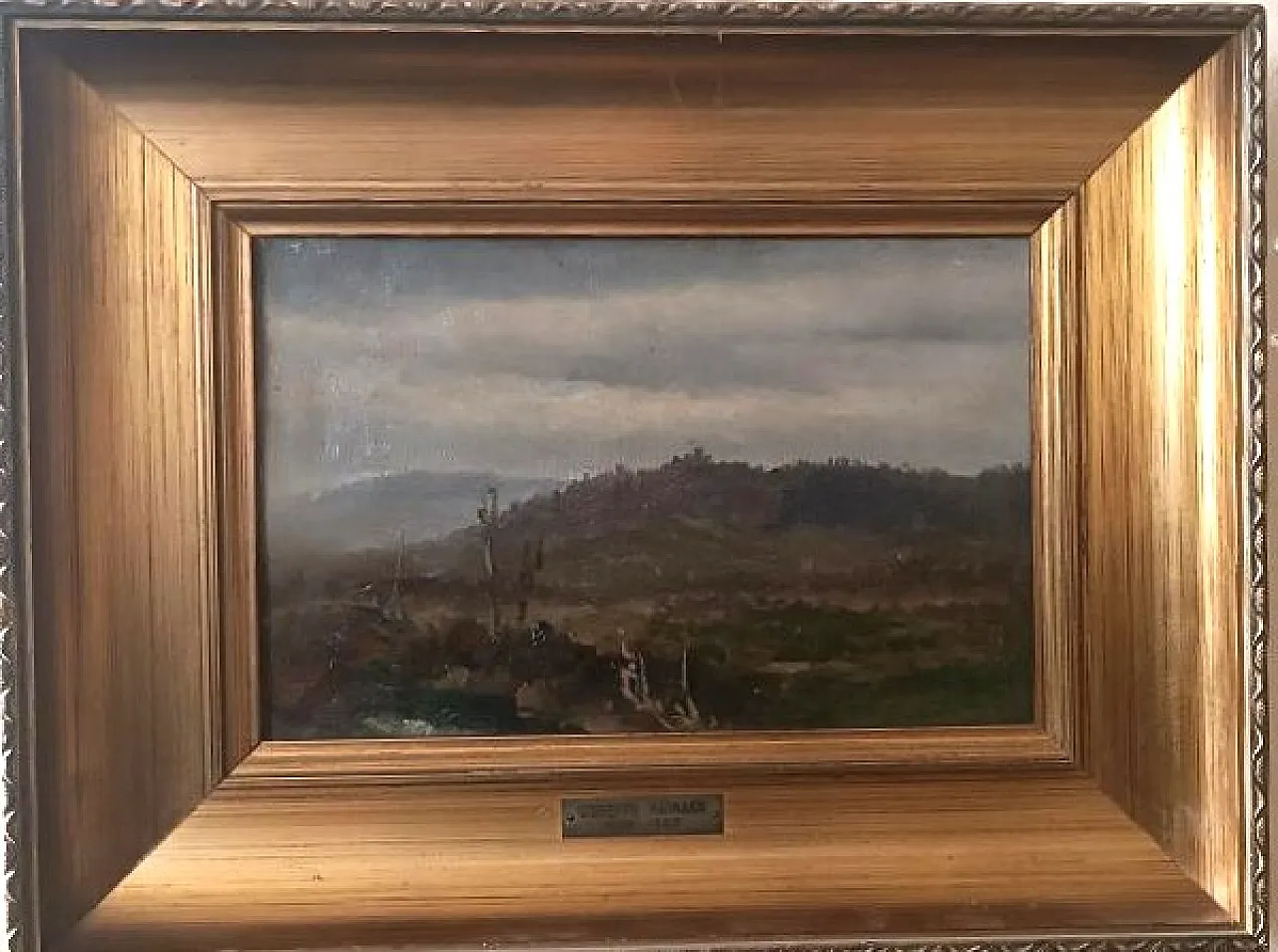 Giuseppe Hainmann, oil on canvas, 19th century 9