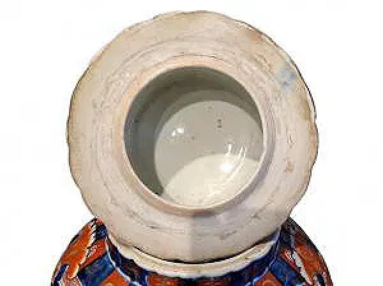 Pair of Japanese porcelain vases Imari, 19th century 5