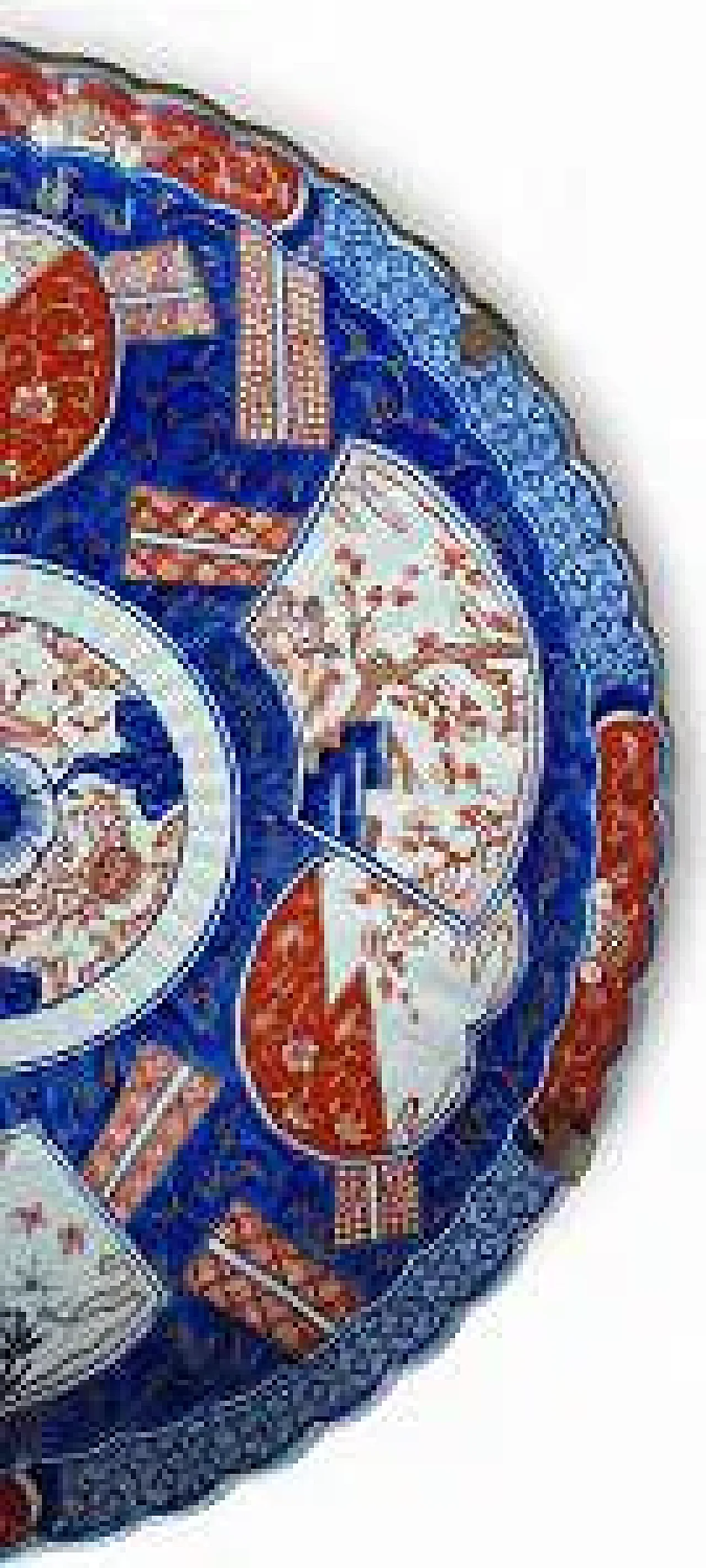 Piatto in porcellana Imari, '800 2