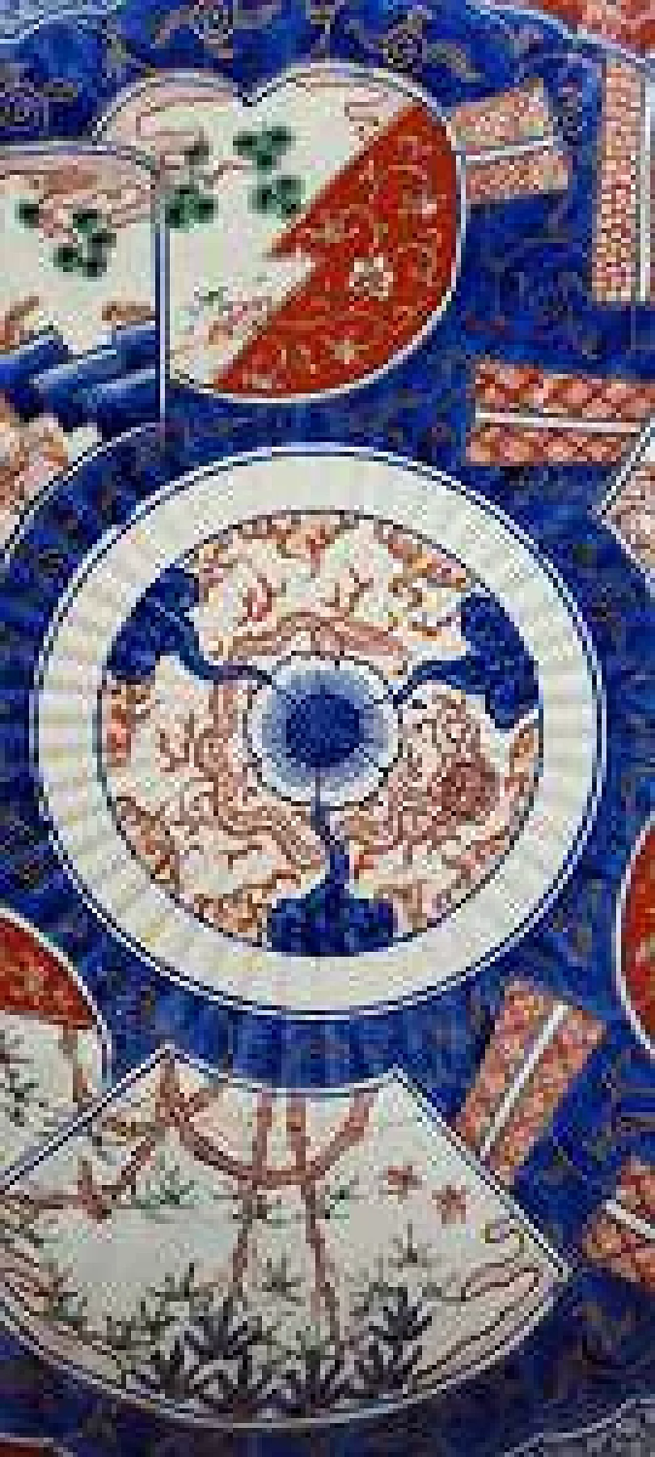 Piatto in porcellana Imari, '800 3