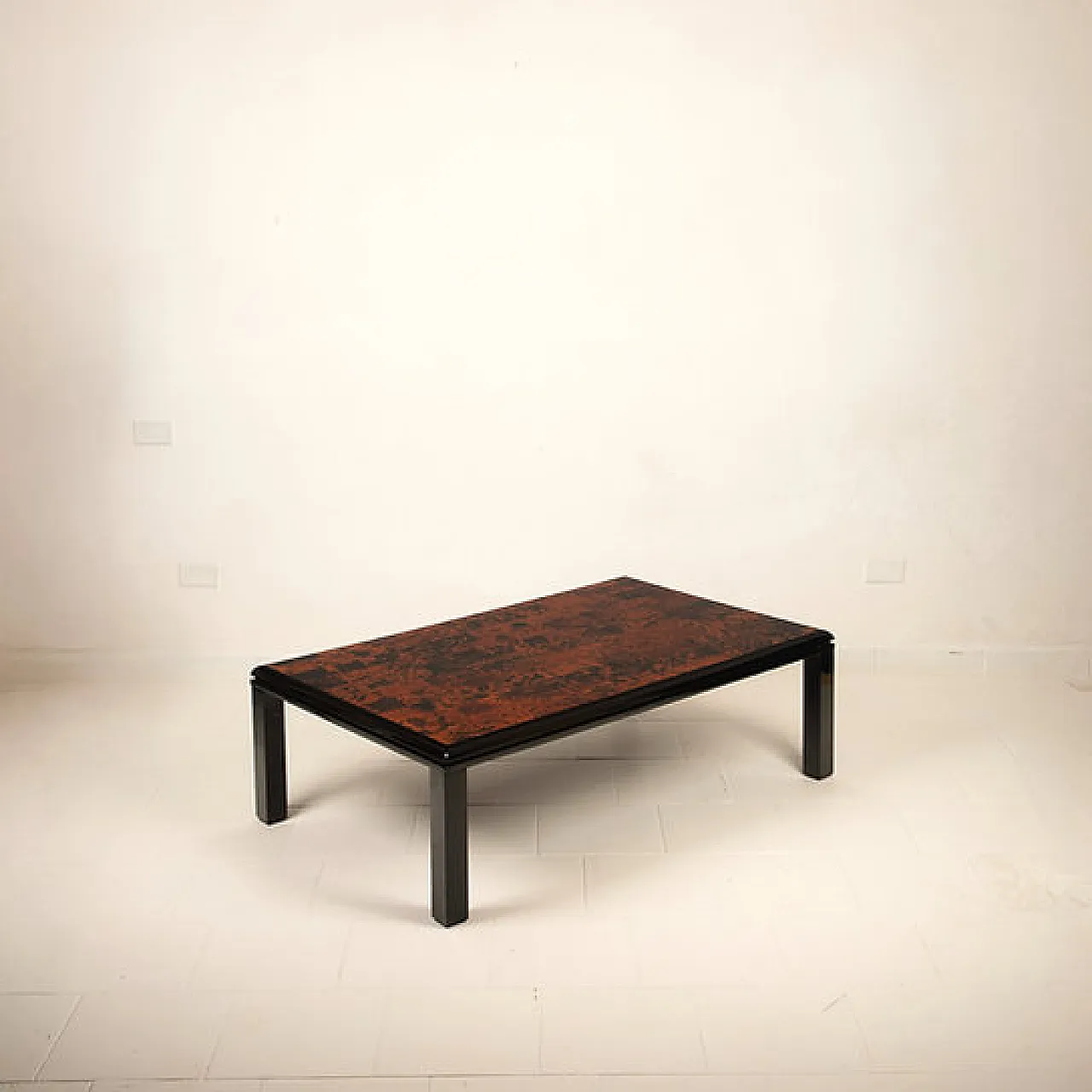 Tavolo in tartaruga di Roberto Jodice per Ottini Milano, anni '70 1