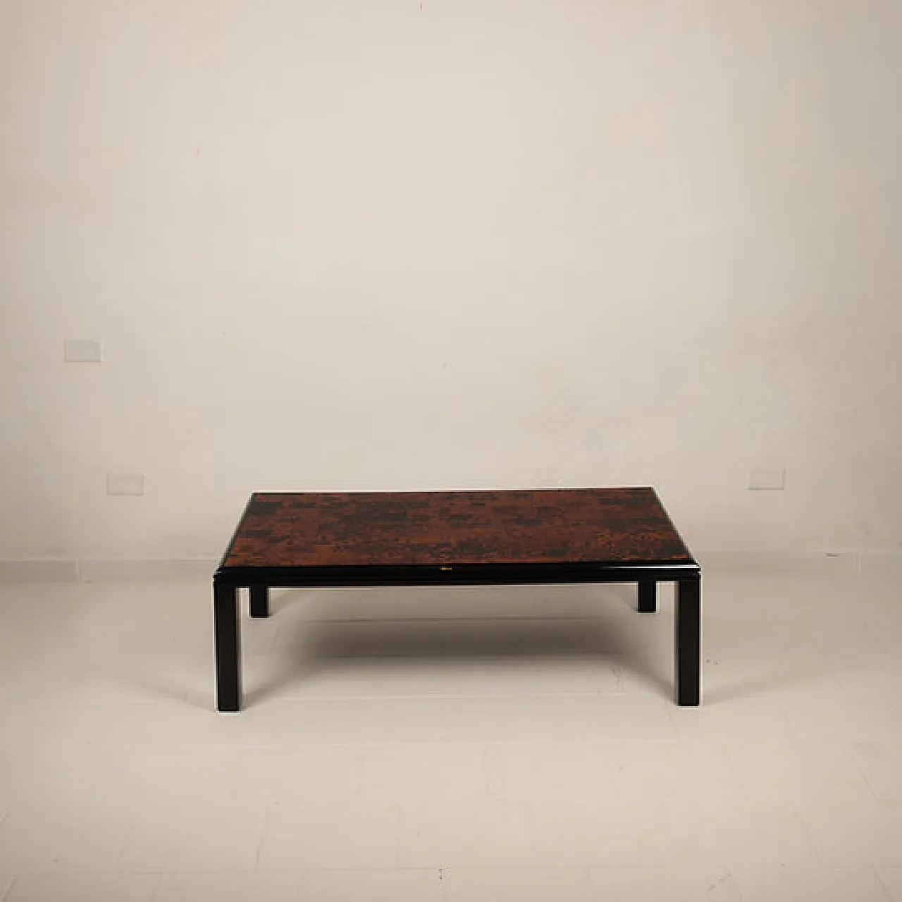 Tavolo in tartaruga di Roberto Jodice per Ottini Milano, anni '70 4