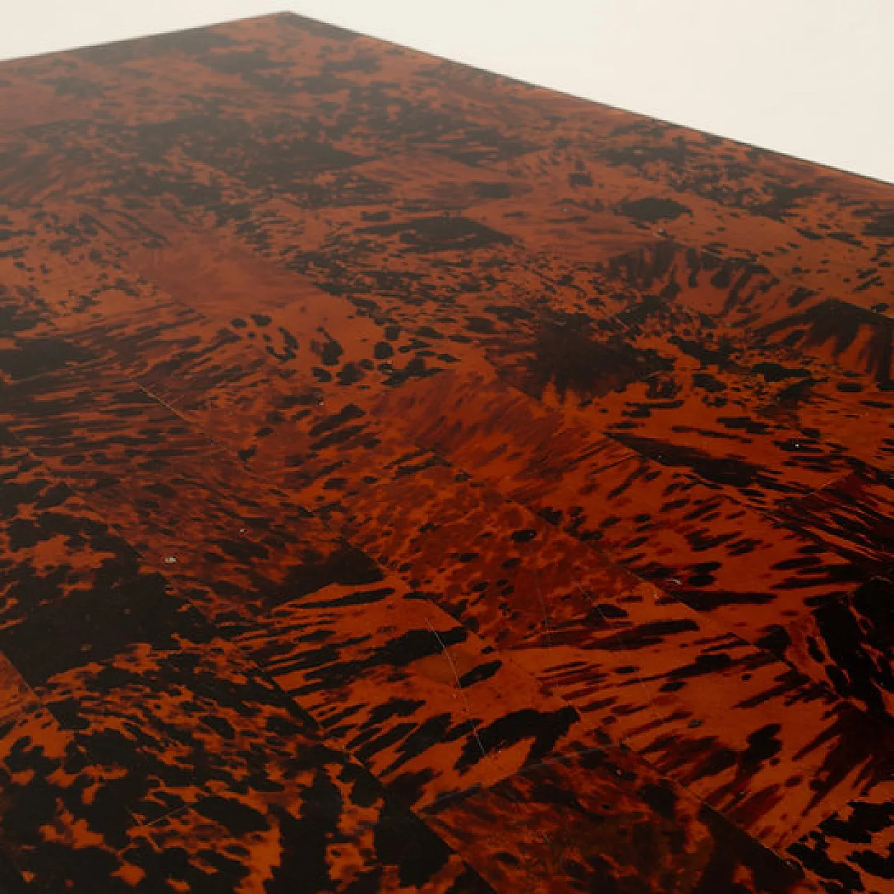 Tavolo in tartaruga di Roberto Jodice per Ottini Milano, anni '70 5