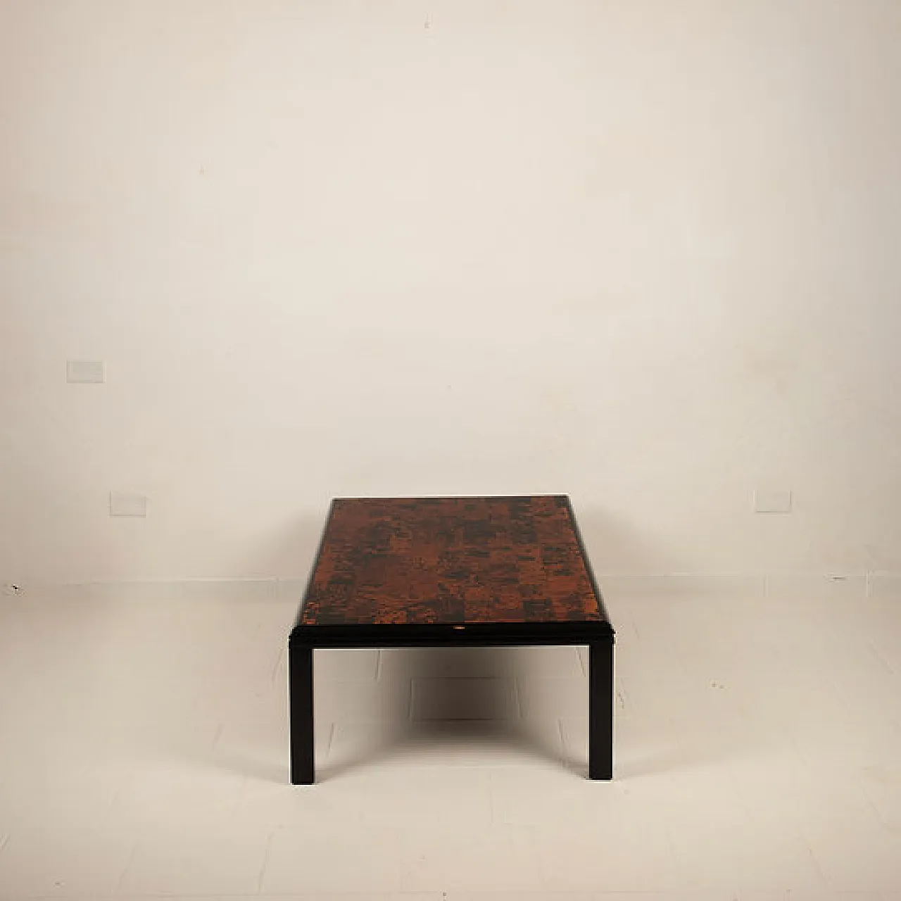 Tavolo in tartaruga di Roberto Jodice per Ottini Milano, anni '70 6