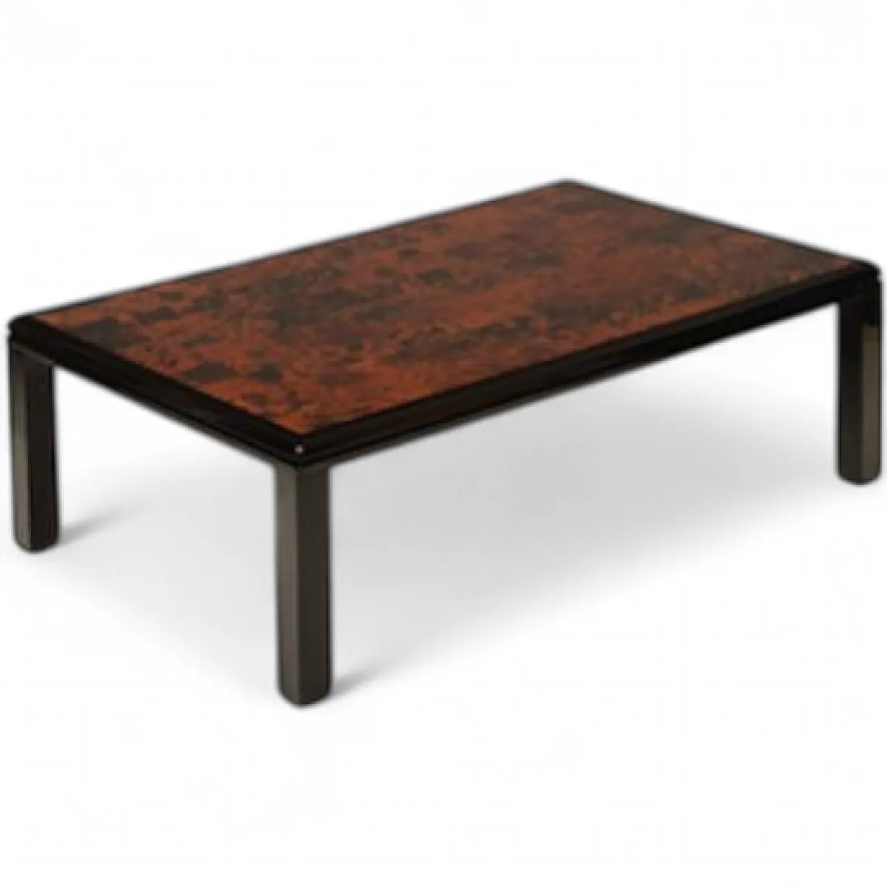 Tavolo in tartaruga di Roberto Jodice per Ottini Milano, anni '70 12