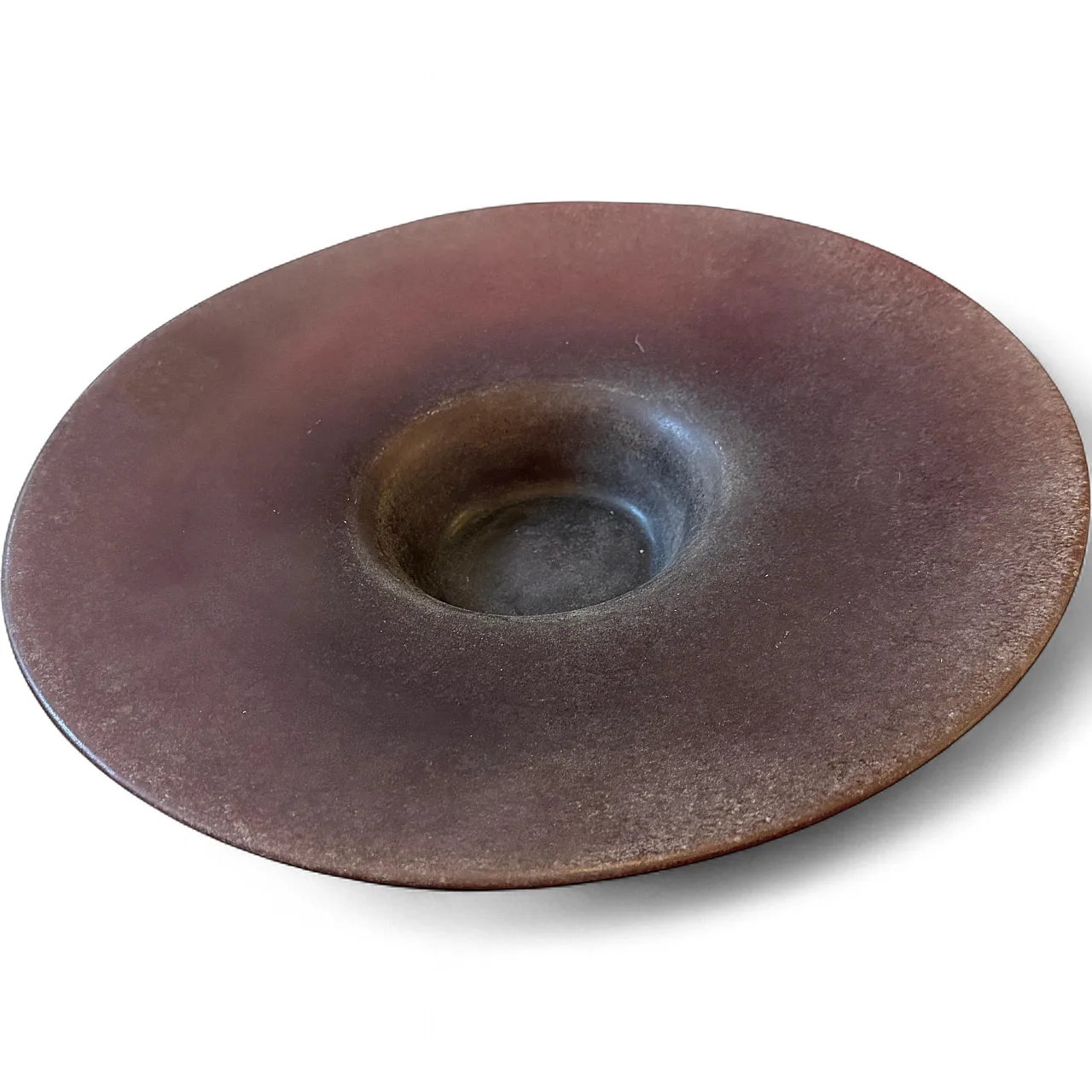 Scavo Murano glass centerpiece attributed to Cenedese, 1980s 15