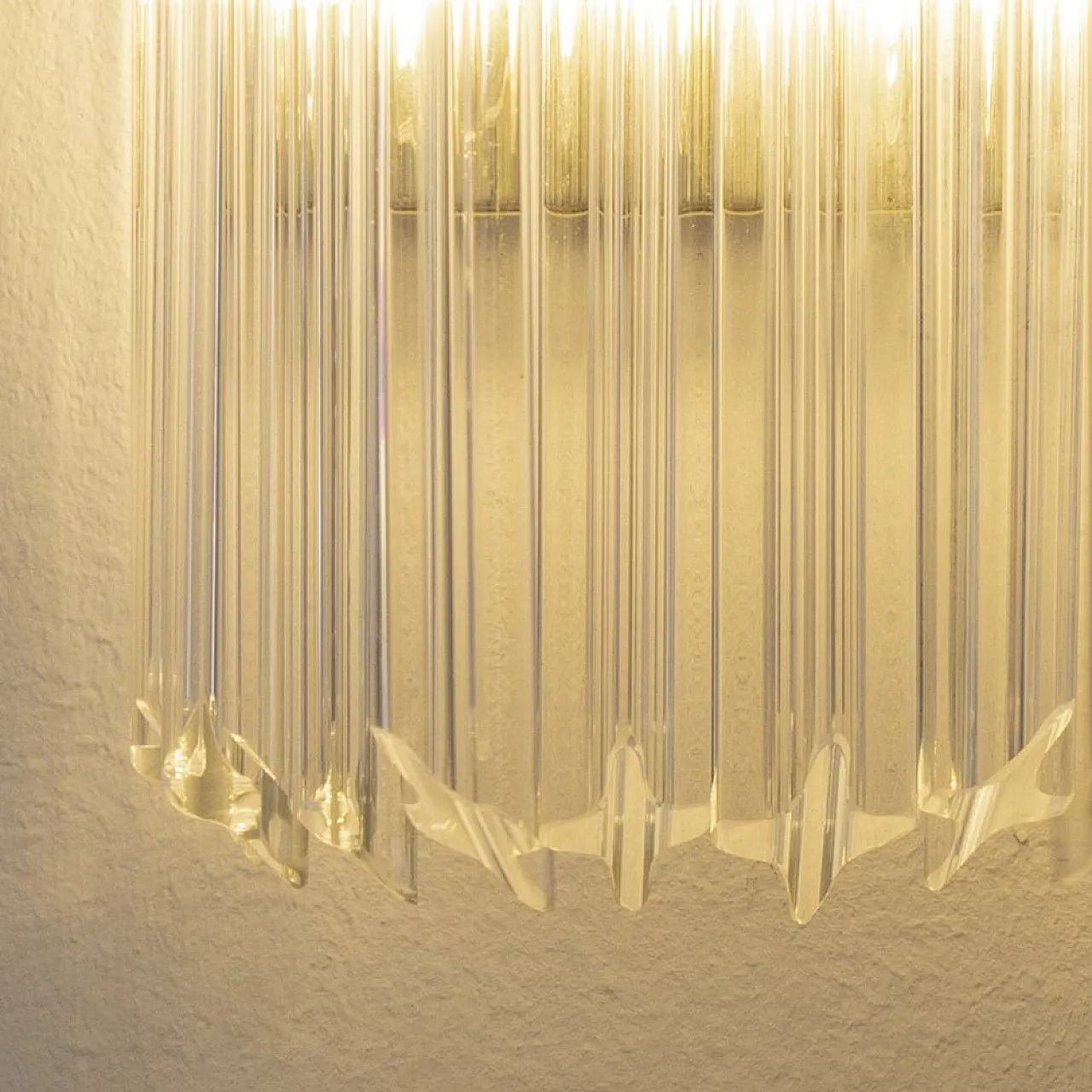 Coppia di lampade da parete in vetro di Murano, 2000 7