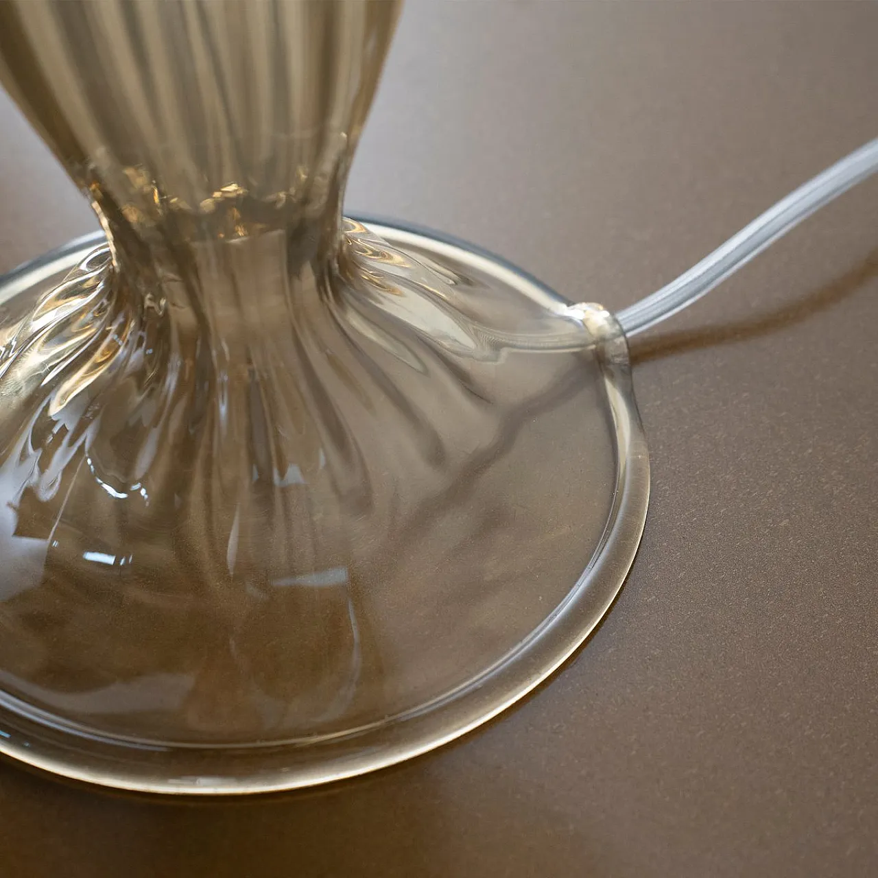 Coppia di lampade da tavolo italiane in vetro di Murano, 2000 5