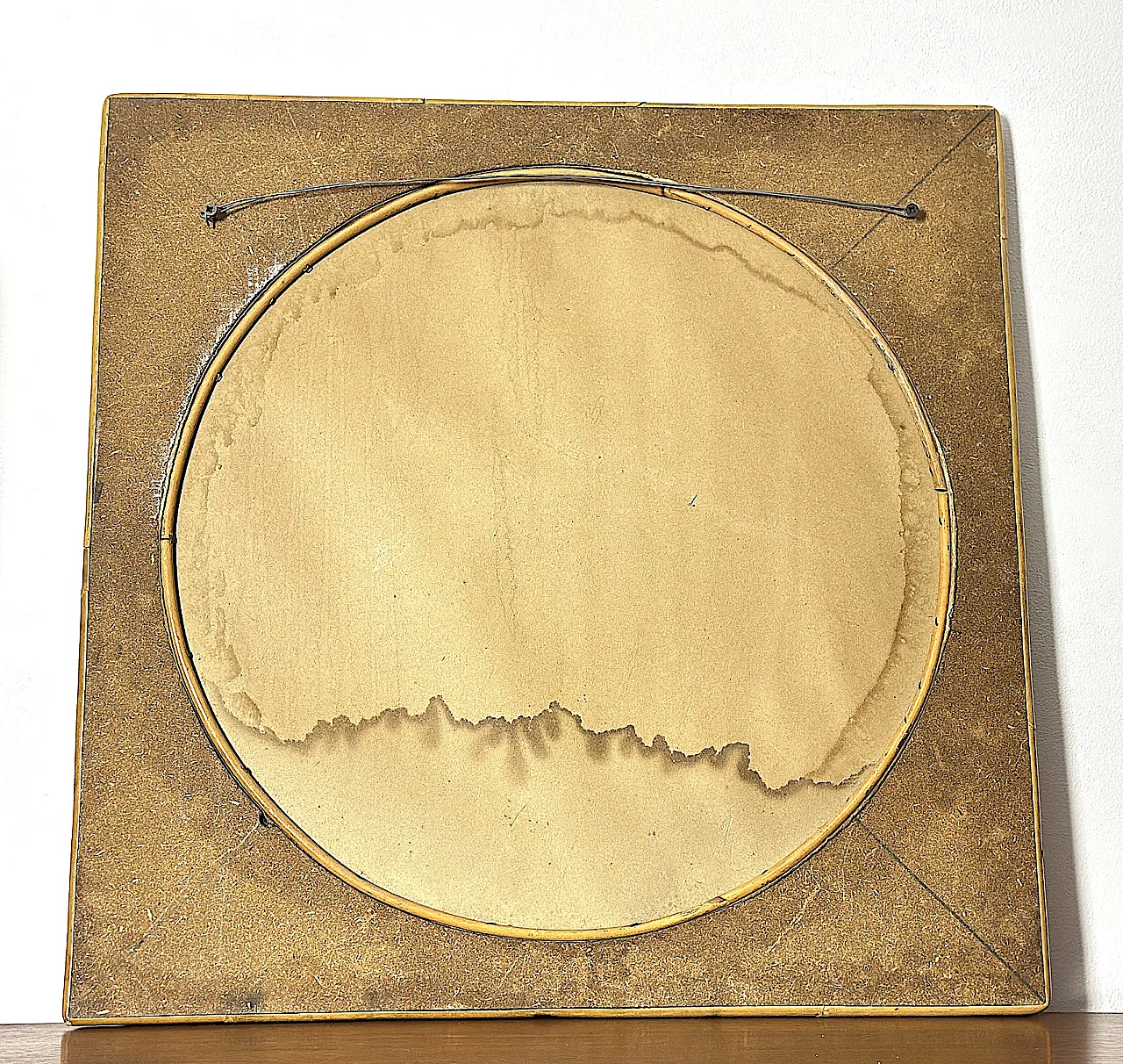 Specchio in bambù, anni '60 5