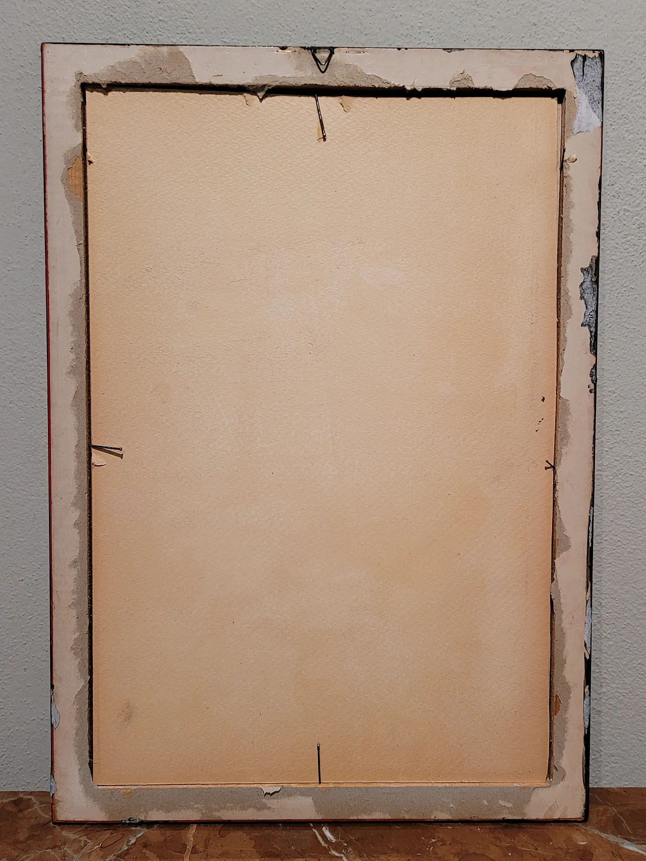 Mountain landscape with waterfall - Print on silk, China, 20th century 4