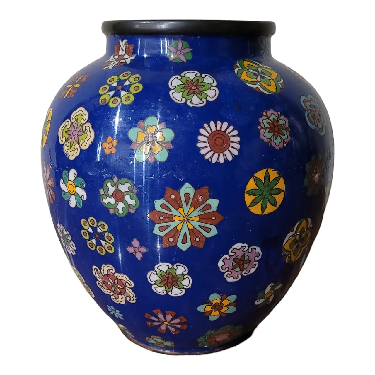 Cloisonné vase, China, late Qing dynasty, early 20th century 1
