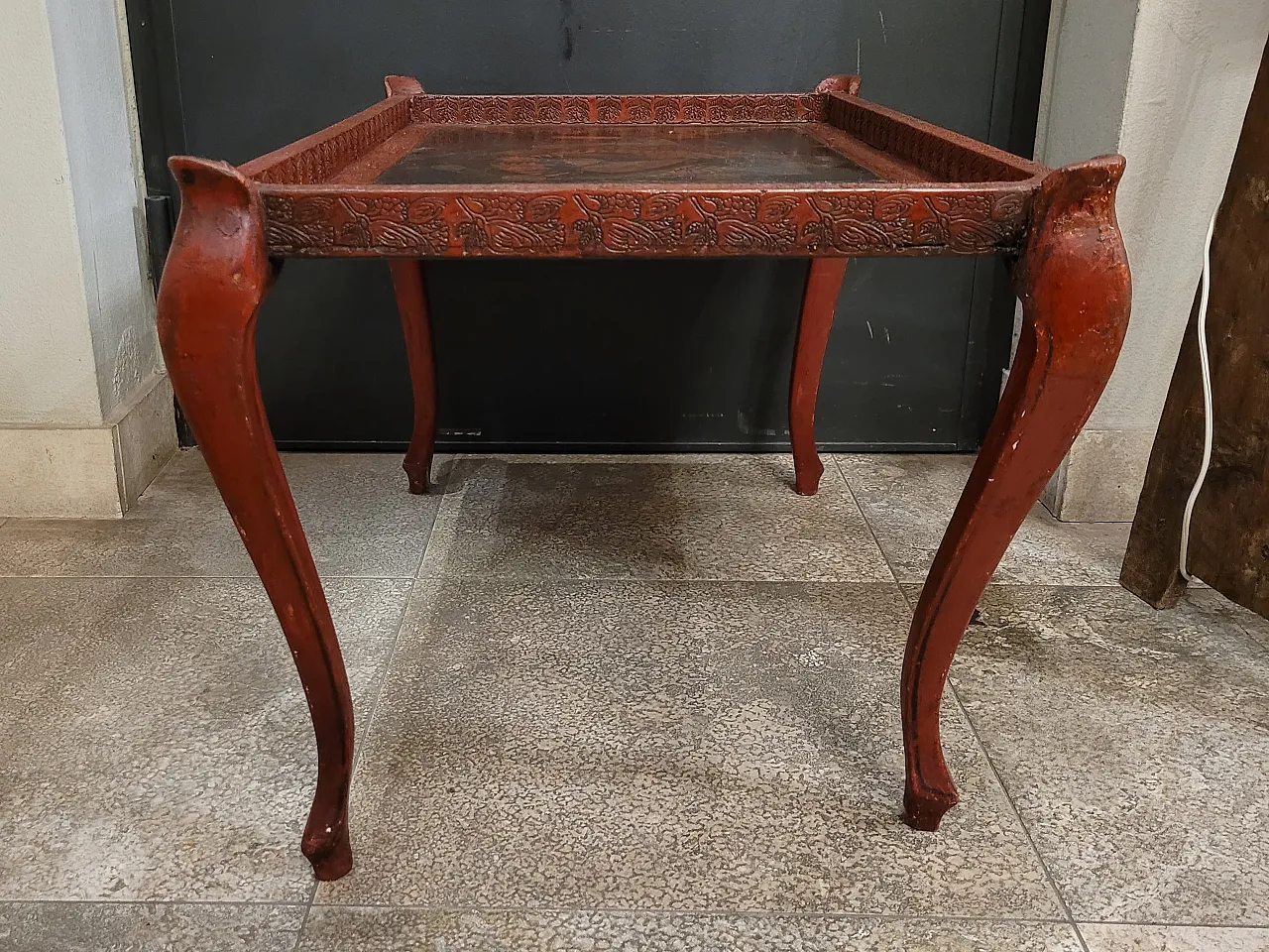 Coffee table in lacquered wood, China, 20th century 4