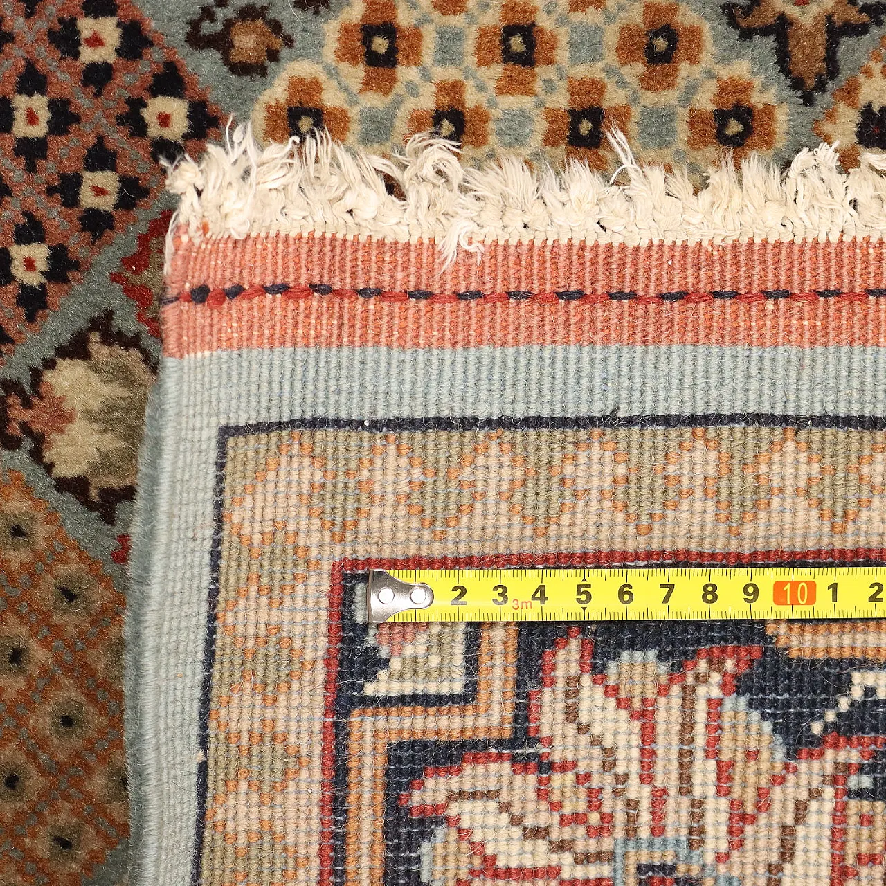 Tabriz rug, cotton and wool, big knot, handmade, 20th century 7