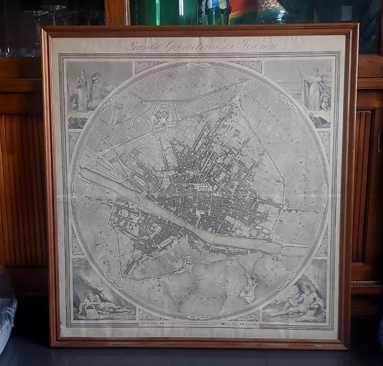 Mappa geometrica della città di Firenze, '800 1