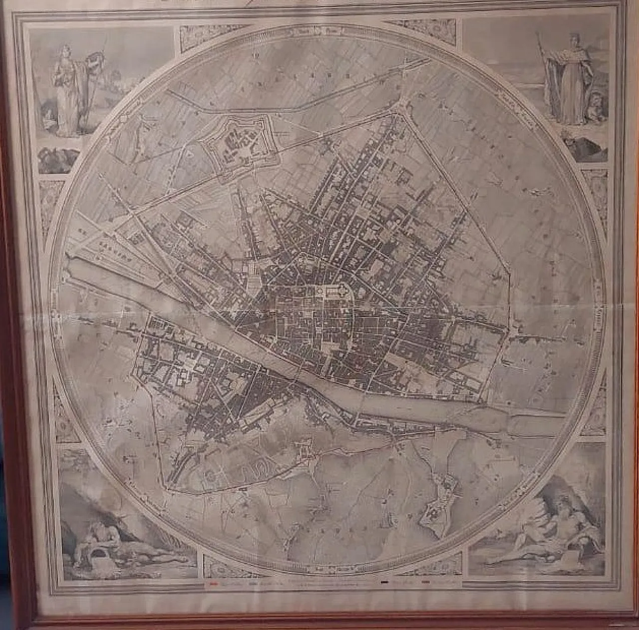 Mappa geometrica della città di Firenze, '800 3