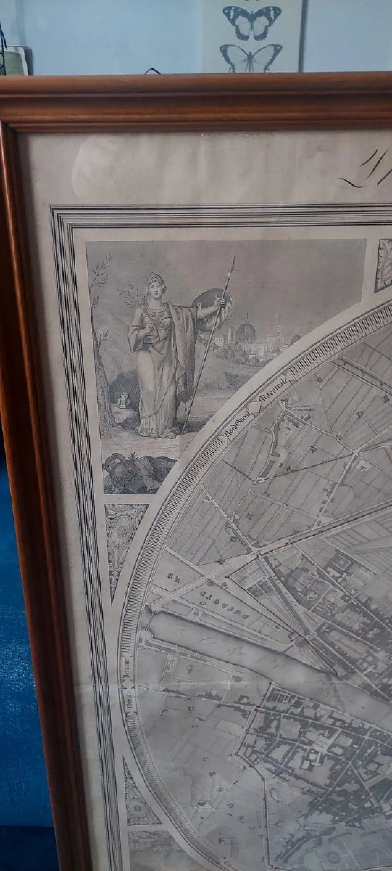 Mappa geometrica della città di Firenze, '800 4