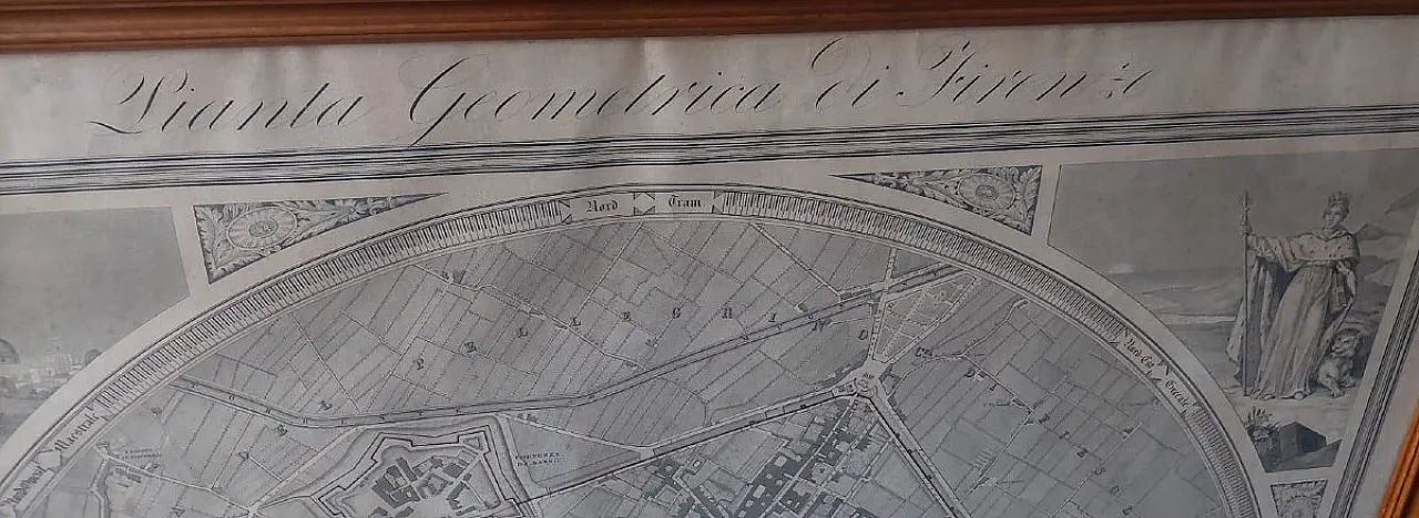 Mappa geometrica della città di Firenze, '800 5