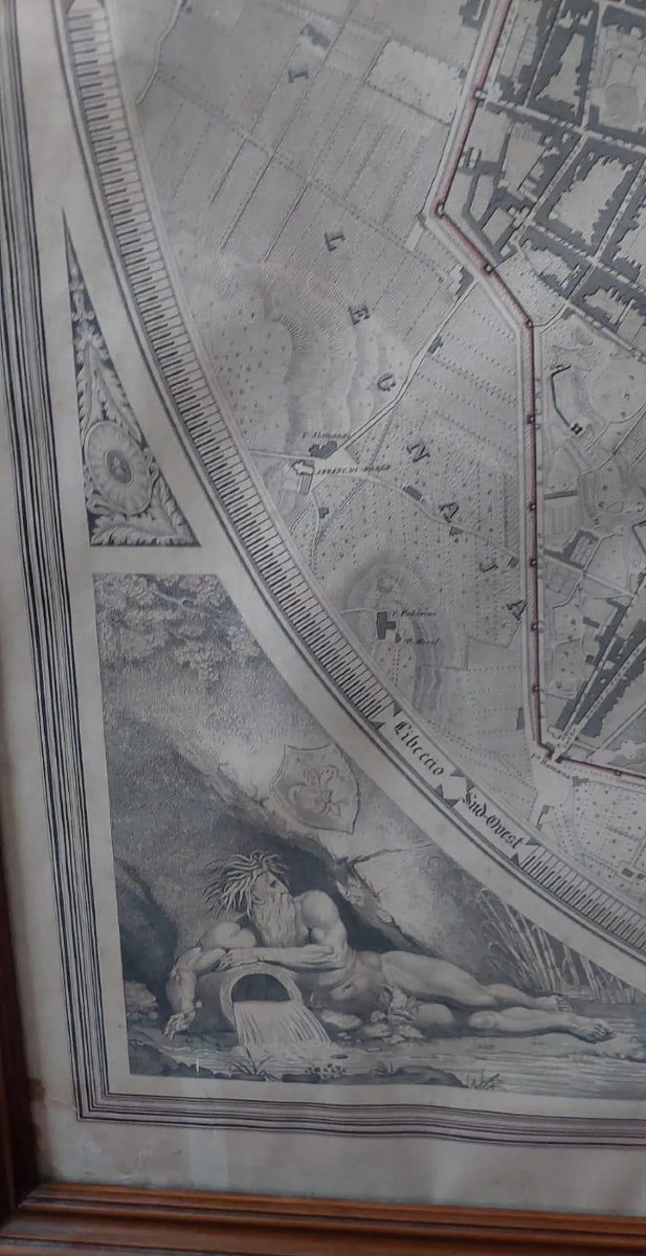 Mappa geometrica della città di Firenze, '800 6