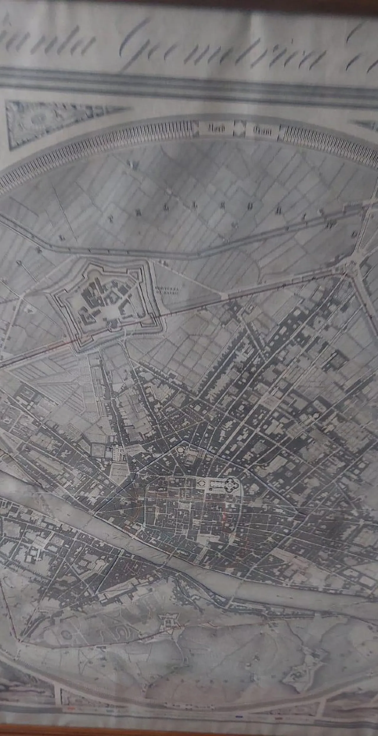 Mappa geometrica della città di Firenze, '800 10