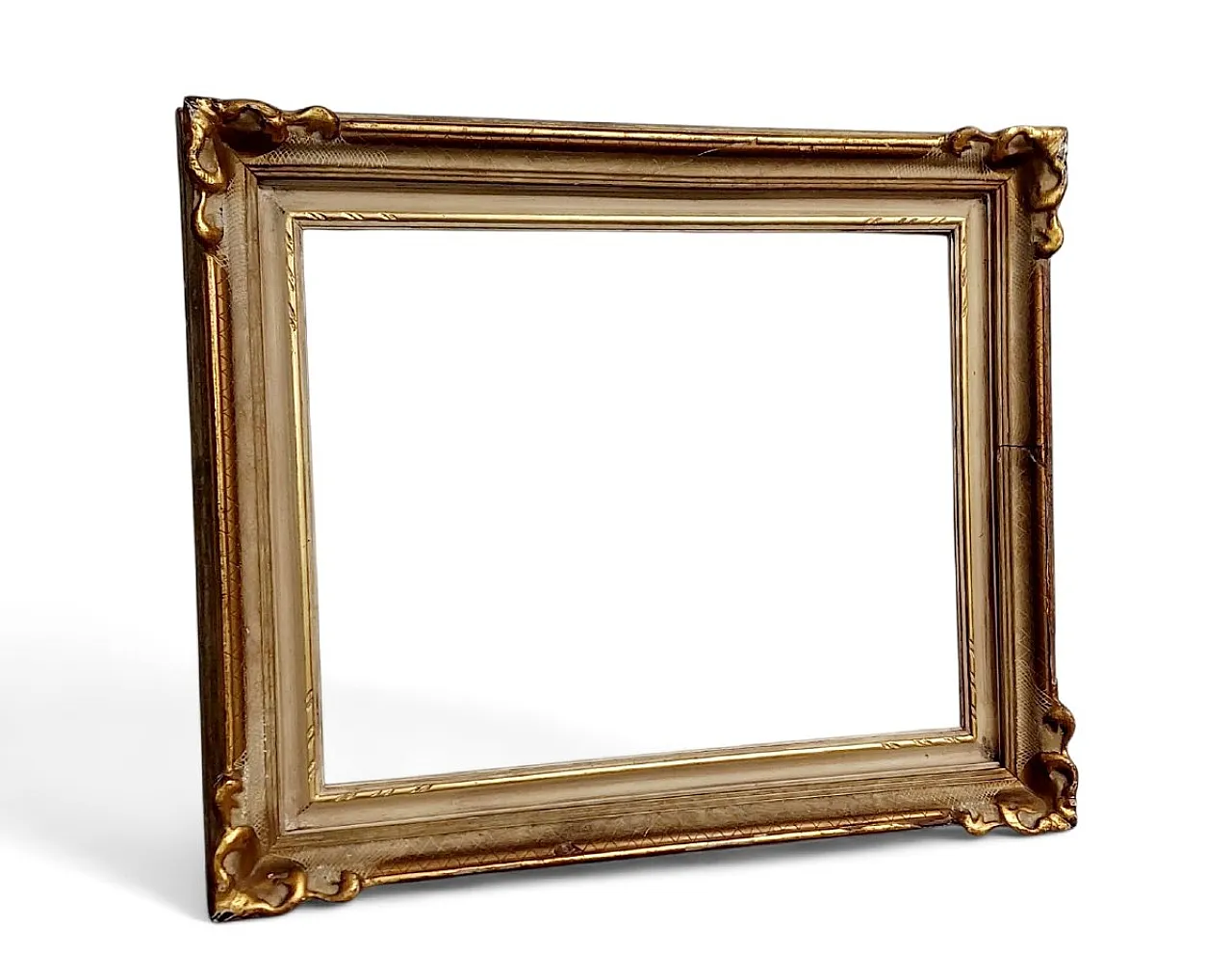 Lacquered and gilded wooden frame, early 20th century 1