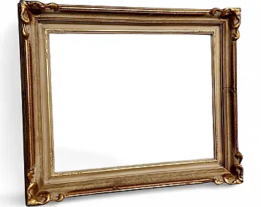 Lacquered and gilded wooden frame, early 20th century