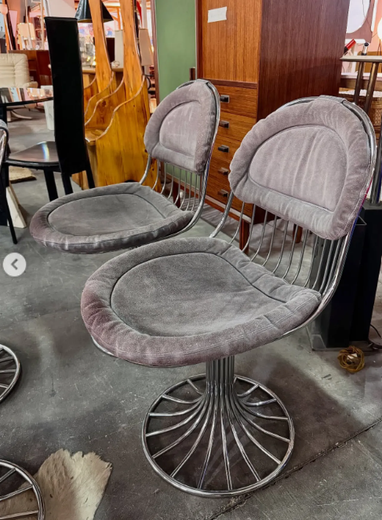 4 Chairs by Gastone Rinaldi for RIMA Padova, 1970s 6