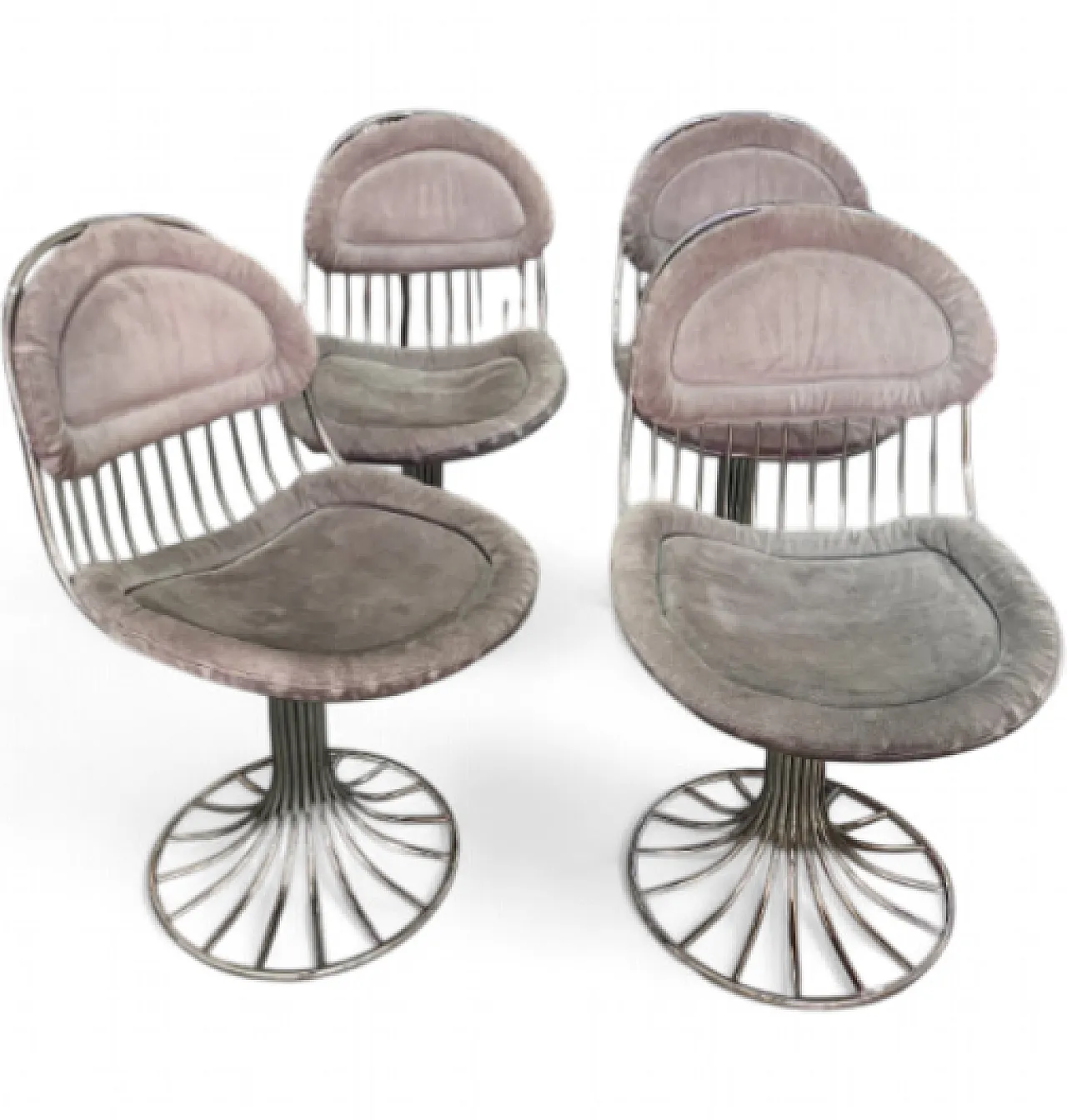 4 Chairs by Gastone Rinaldi for RIMA Padova, 1970s 8