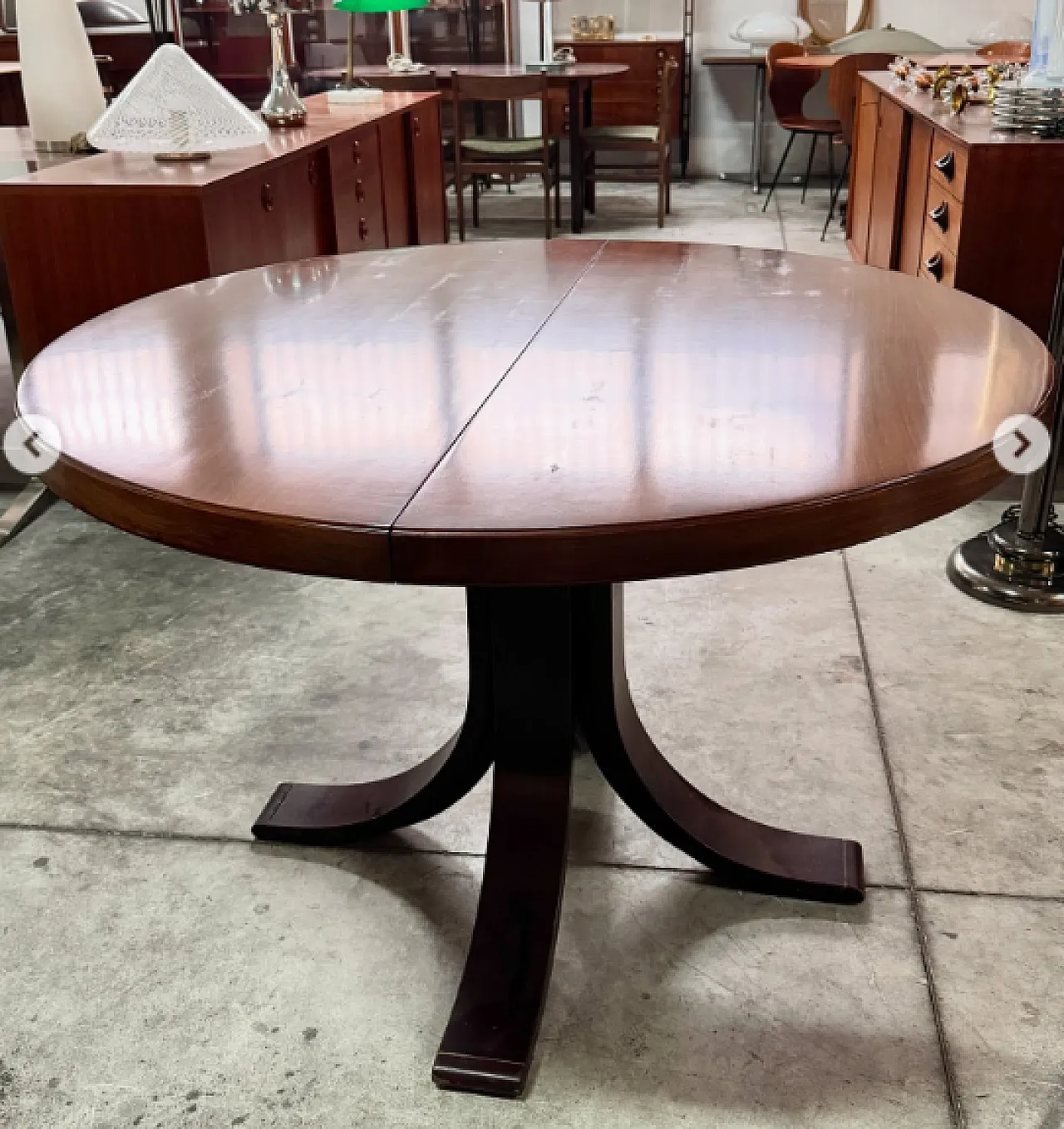 Extendable dining table, 1970s 7