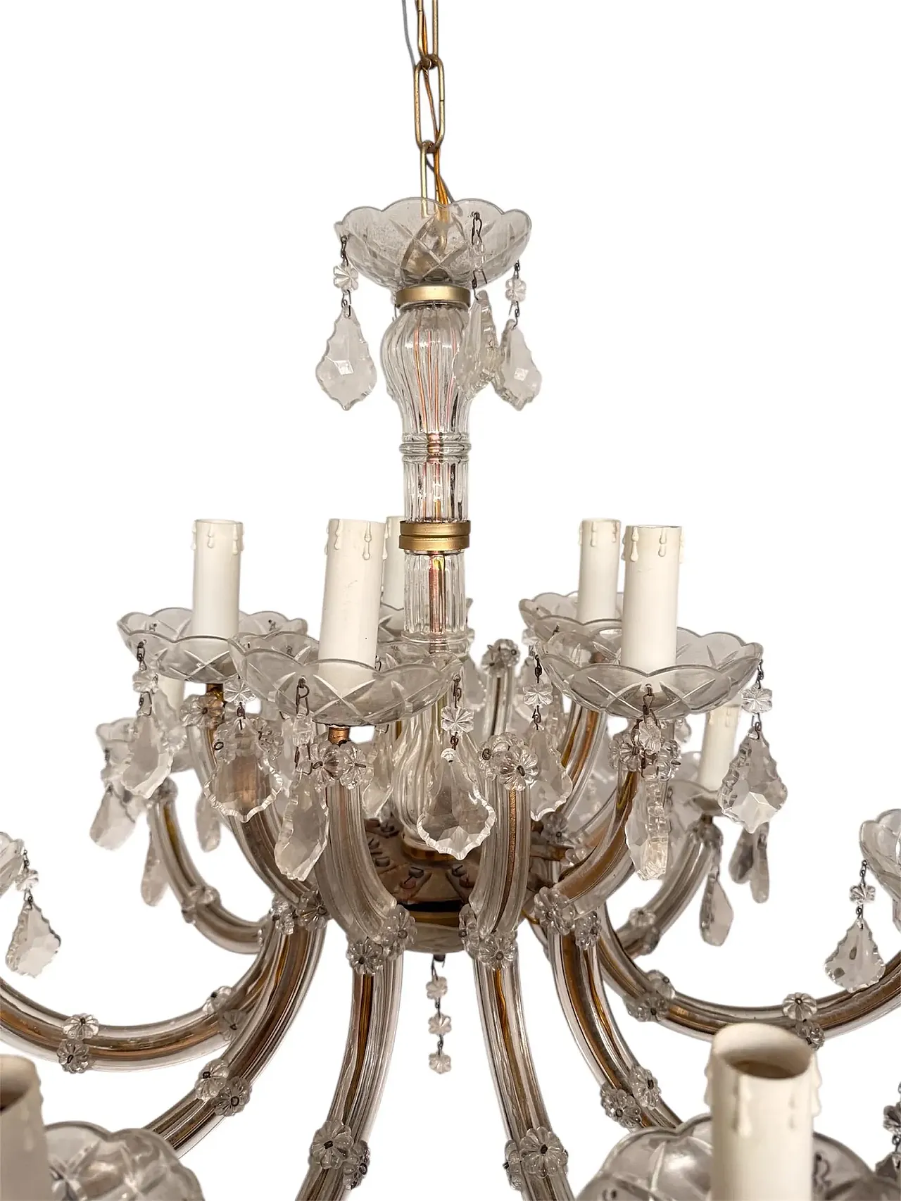 Maria Teresa 15-light chandelier, 1970s 2