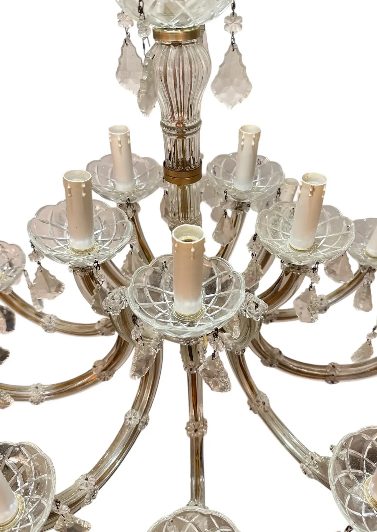 Maria Teresa 15-light chandelier, 1970s 4
