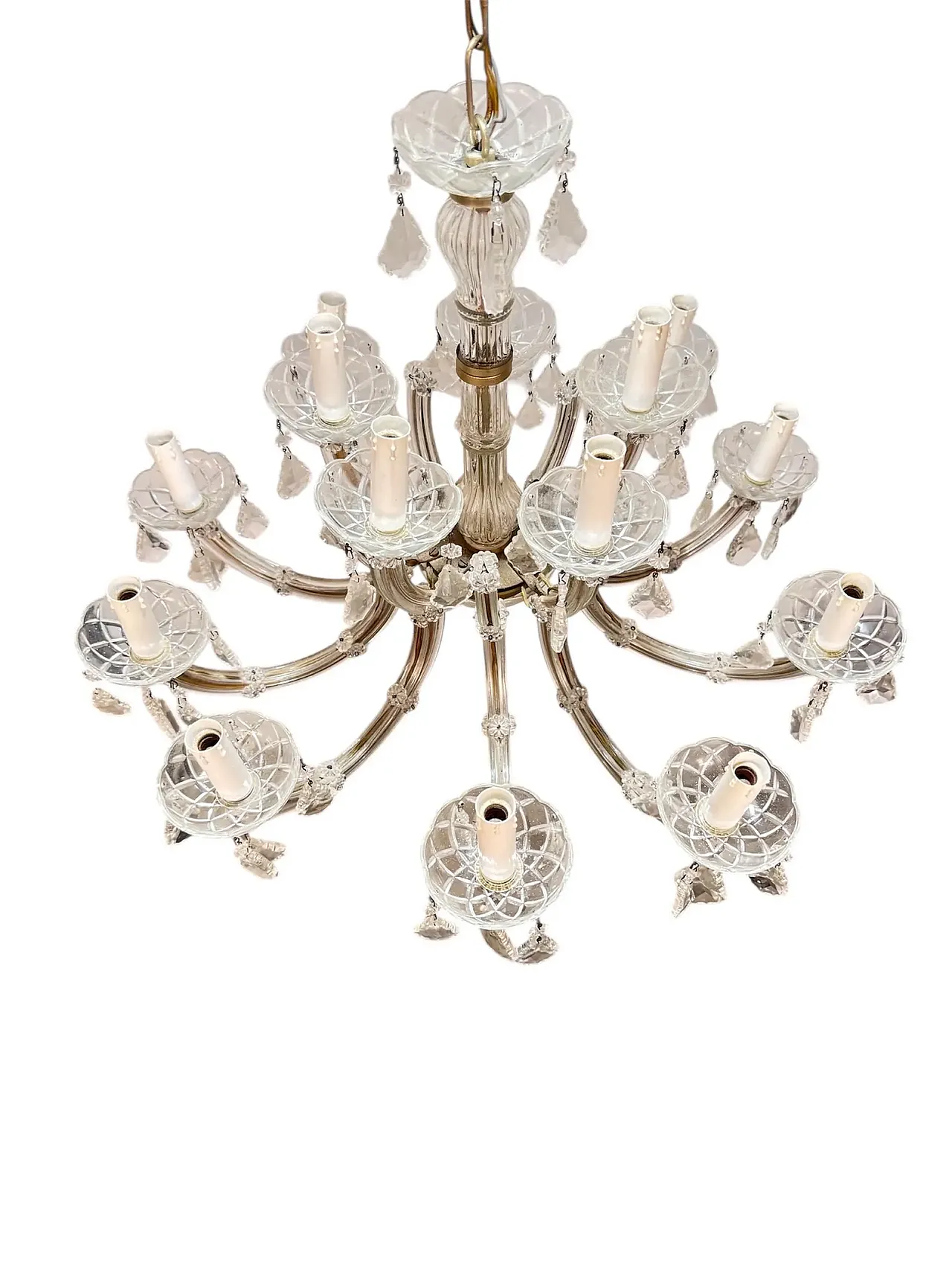 Maria Teresa 15-light chandelier, 1970s 6