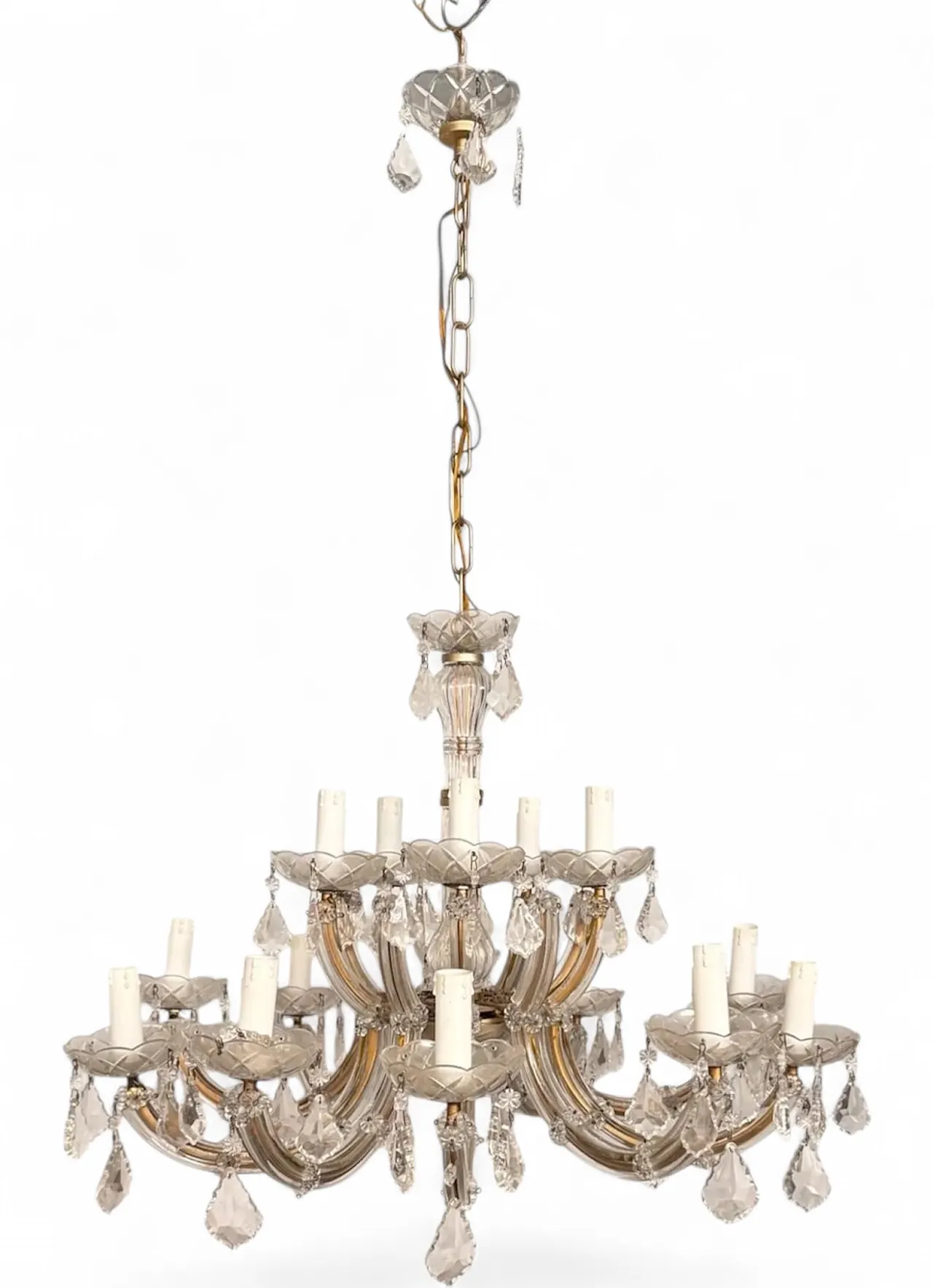 Maria Teresa 15-light chandelier, 1970s 11