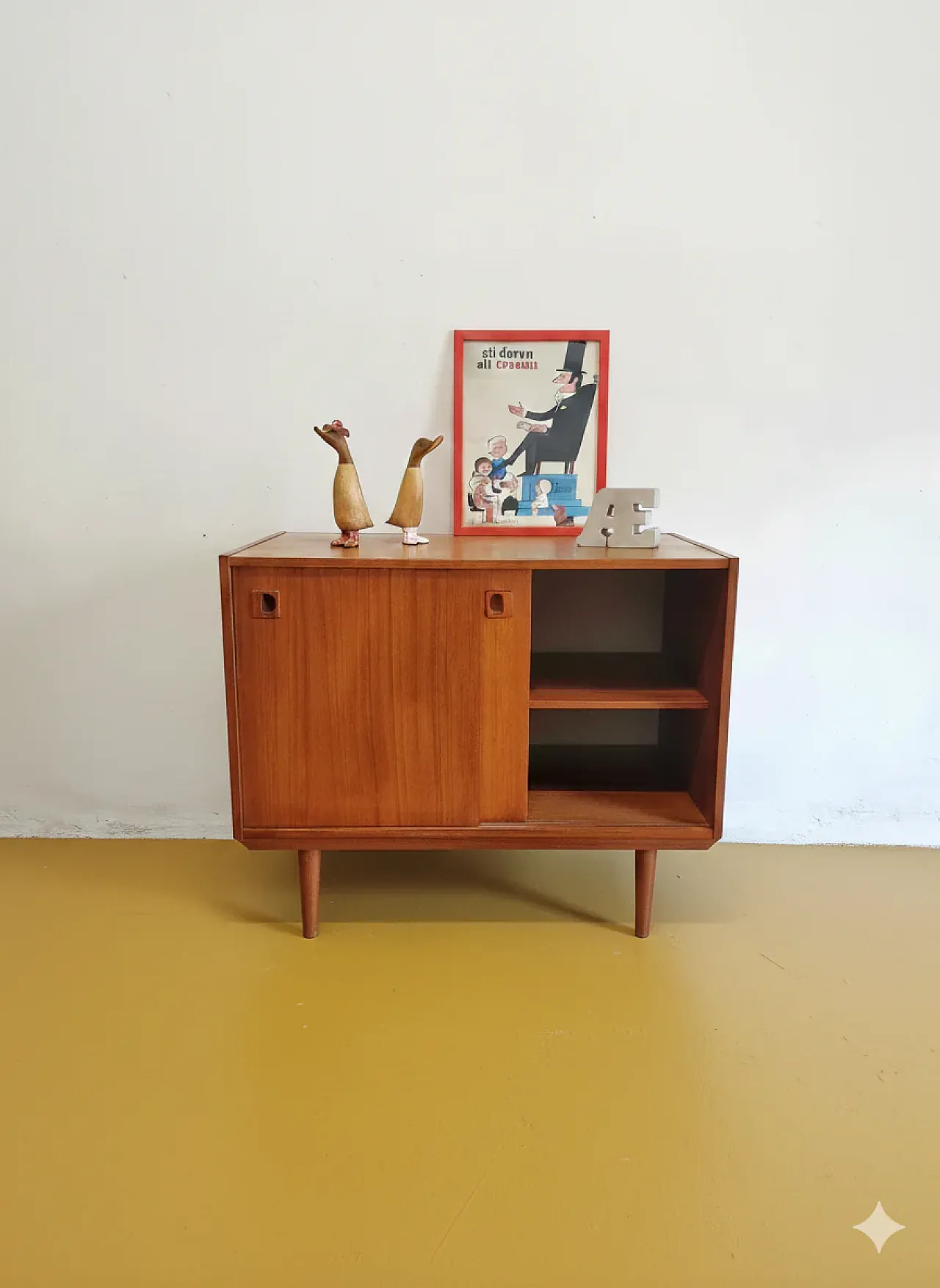 Danish sideboard in teak, 1950s 1