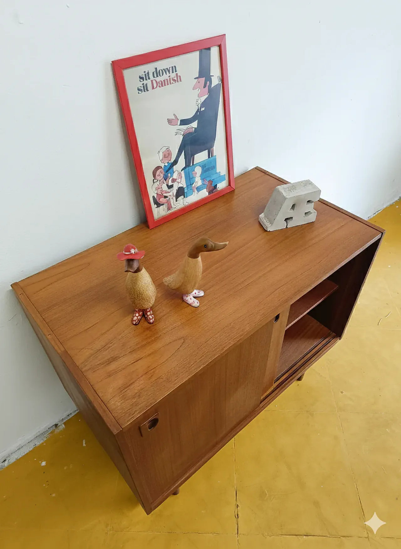 Danish sideboard in teak, 1950s 4