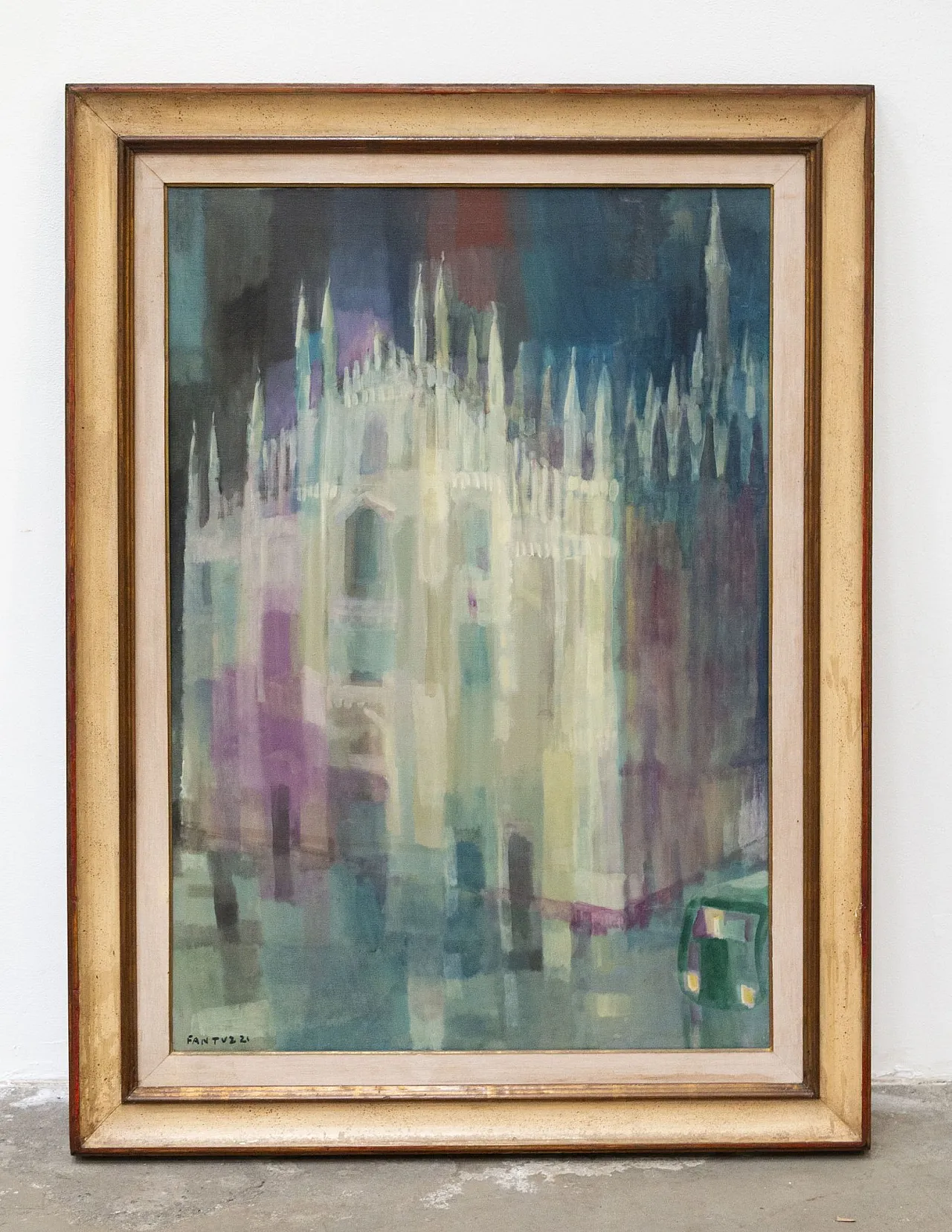 Eliano Fantuzzi, The Cathedral, oil on canvas, 1950s 1