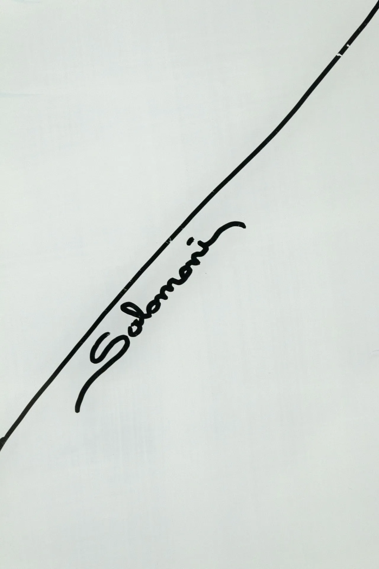 Mistero di Fausto Salomoni, dipinto su vetro, '900 2