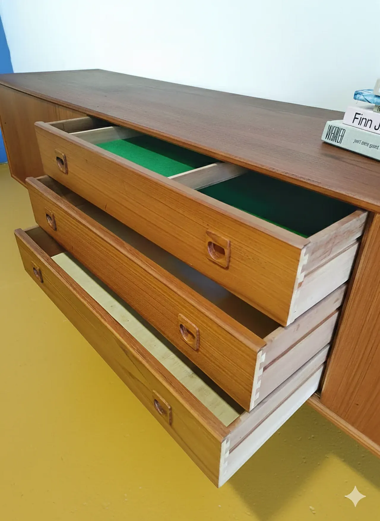 Danish sideboard teak, 1950s 4