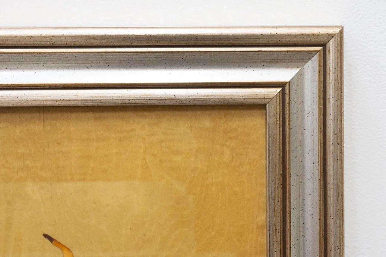 I Girasoli, Quadro intarsiato di Luciano Frigerio, anni '70 5